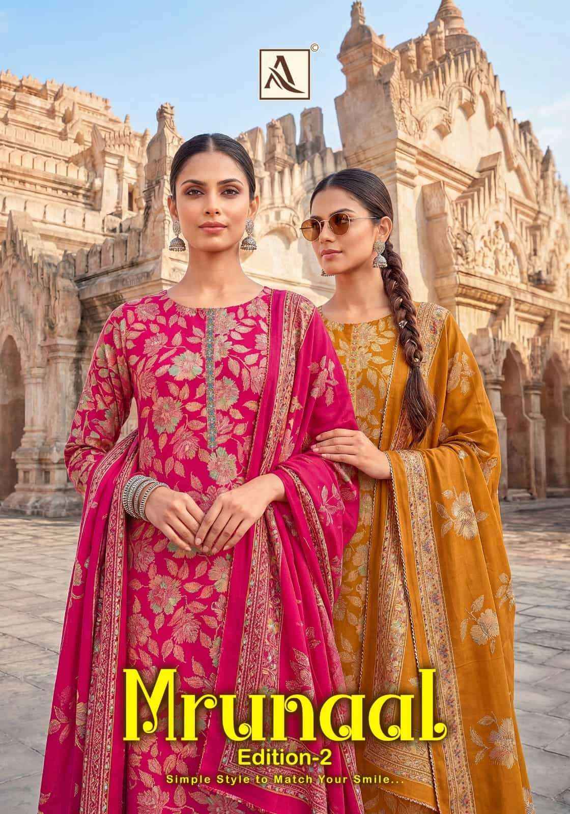 Alok Suit Mrunaal Edition 2 - Ladies Suit wholesale Price ( 4 Pcs Catalog )