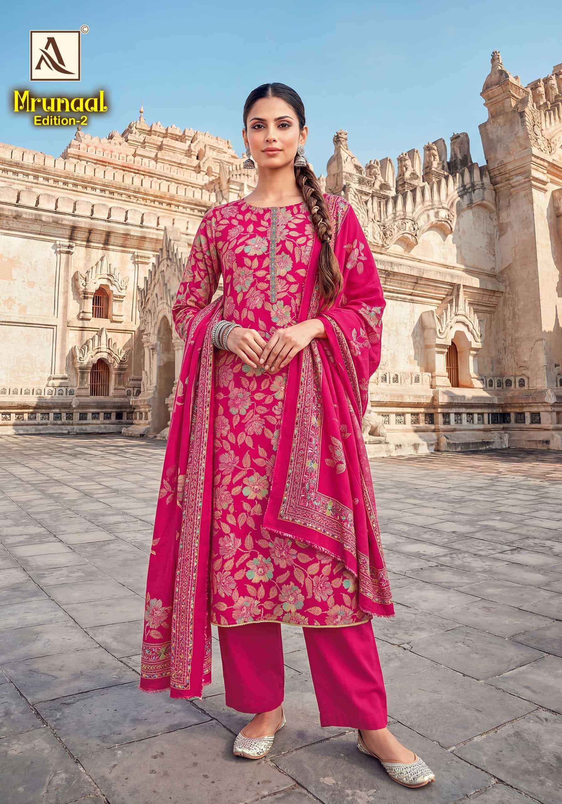 Alok Suit Mrunaal Edition 2 - Ladies Suit wholesale Price ( 4 Pcs Catalog )