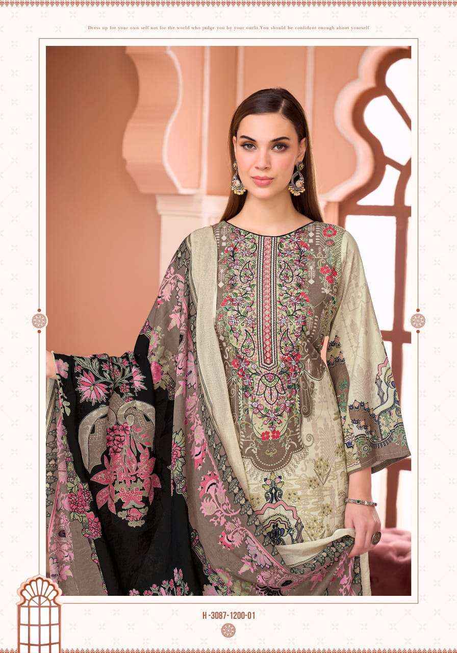 Alok Suit Nafiza Edition 8 Pakistani Suits - Surat Wholesale Factory ( 6 Pcs Catalogue )