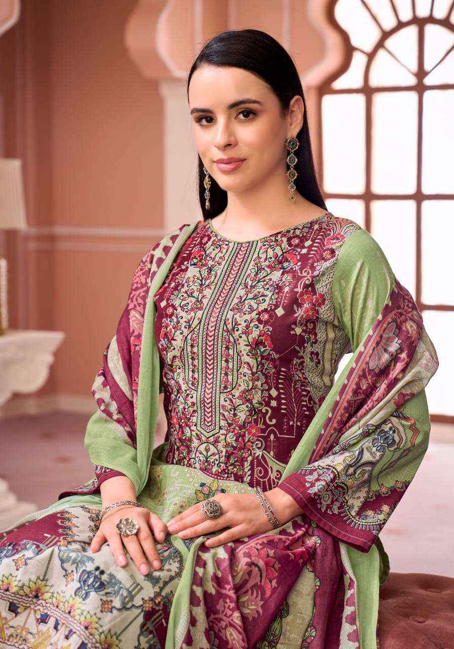 Alok Suit Nafiza Edition 8 Pakistani Suits - Surat Wholesale Factory ( 6 Pcs Catalogue )