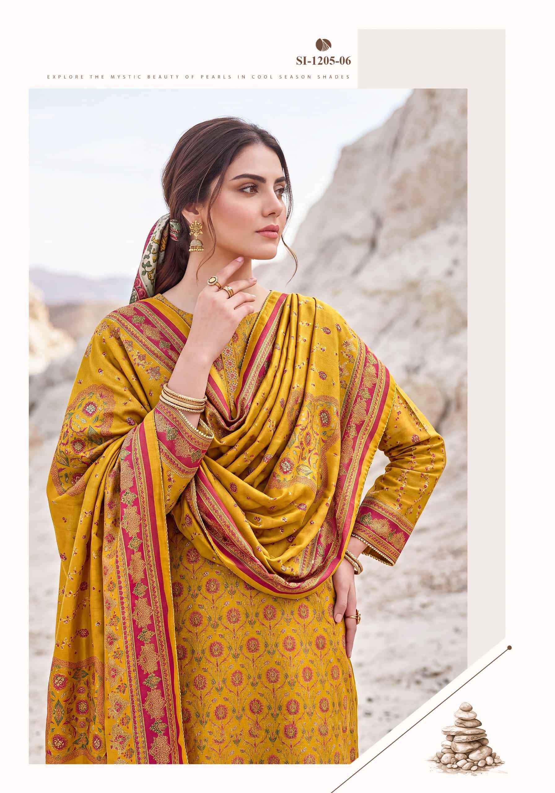 Alok Suit Royal Mastani Fancy Wear Ladies Dress Material _ Wholesale Factory Rate ( 6 Pcs Catalog )