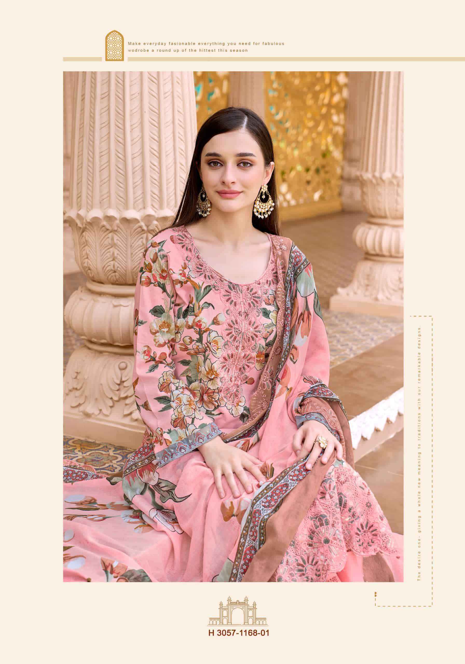 Alok Suit Sabeeka Imam Latest Designs Cotton Dress Material _ Wholesale Factory Rate ( 8 Pcs Catalog )