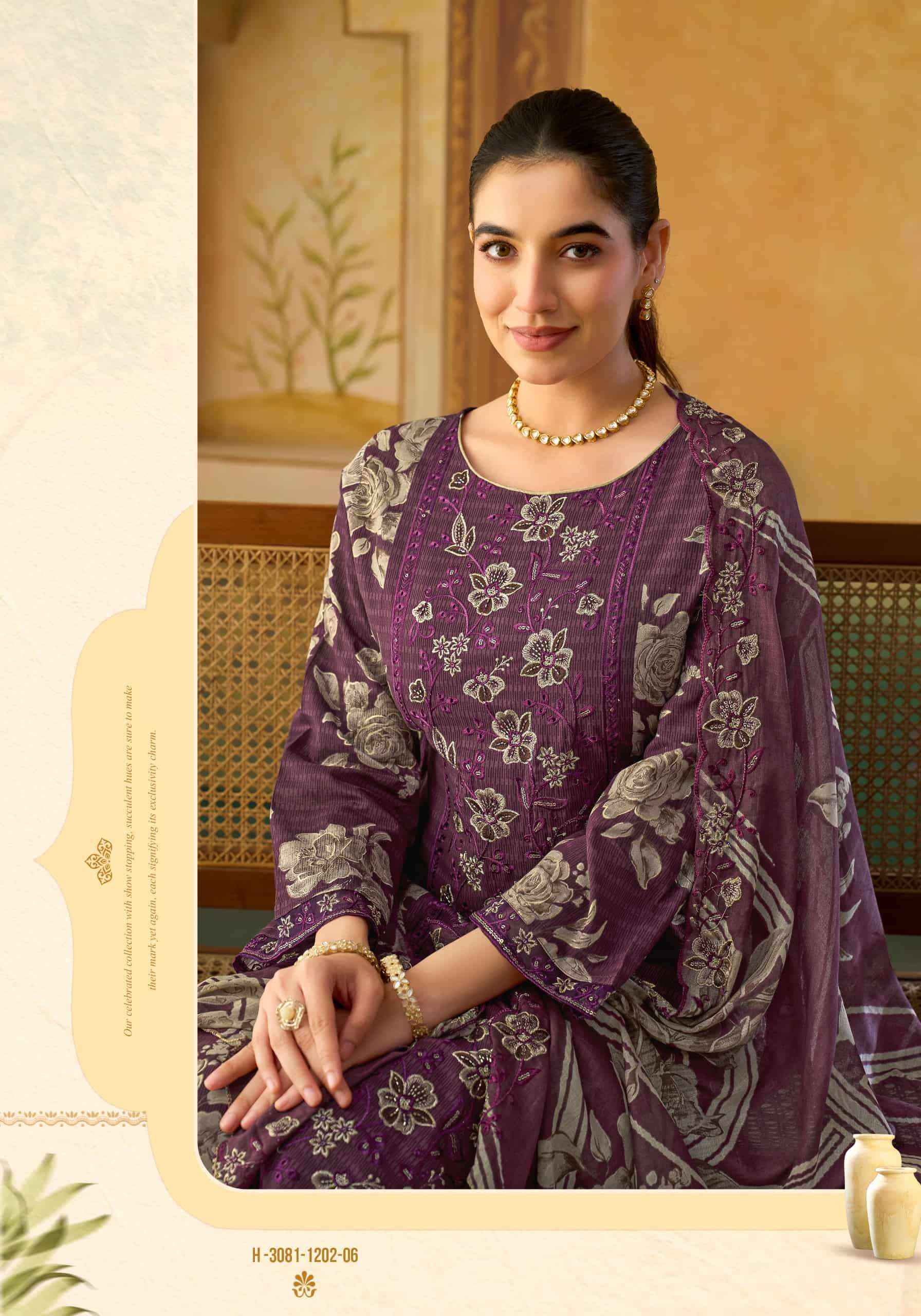 Alok Suit Sana And Sara Edition 2 - Alok Suit Latest Catalog Wholesale Price ( 6 Pcs Catalog )