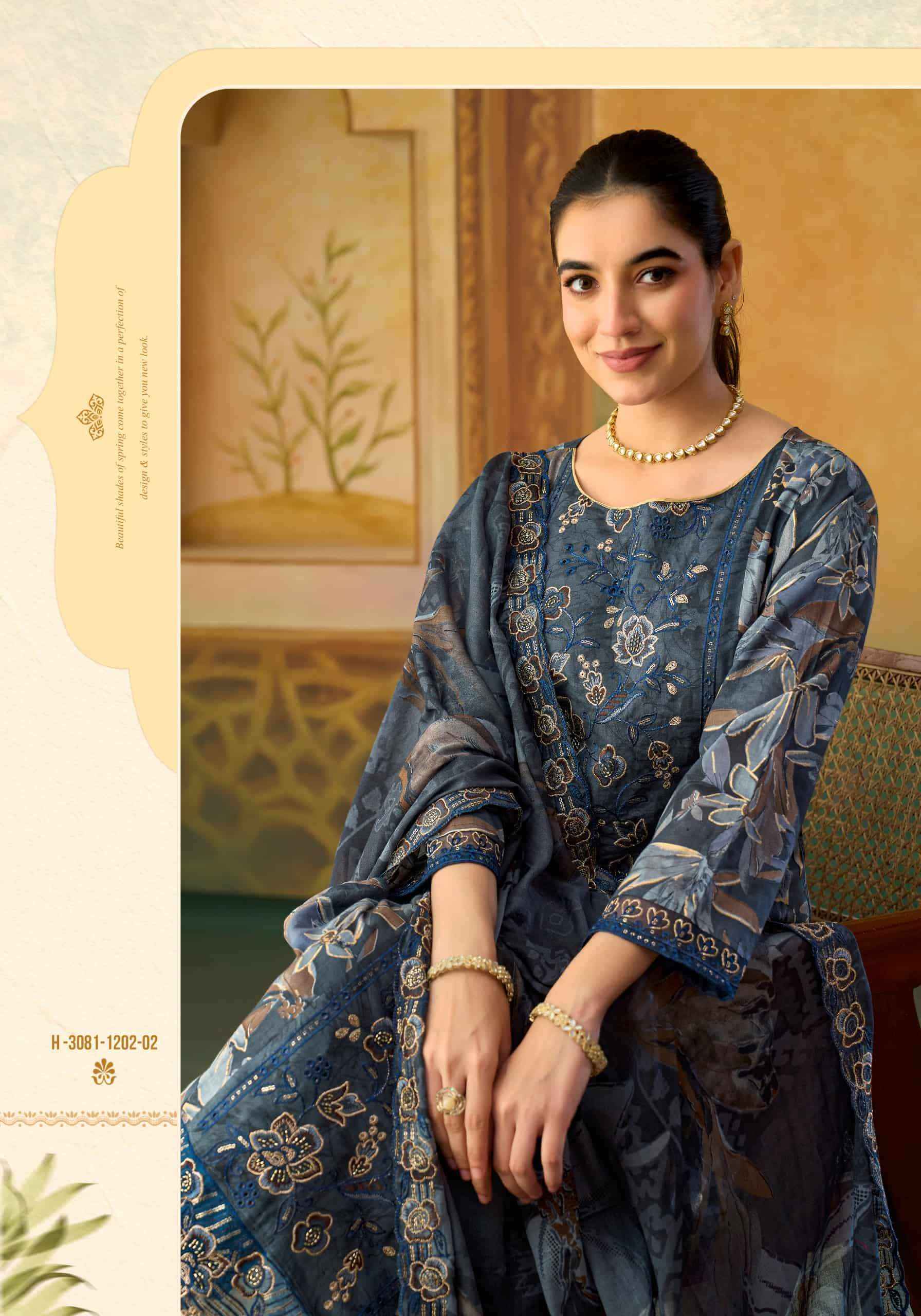 Alok Suit Sana And Sara Edition 2 - Alok Suit Latest Catalog Wholesale Price ( 6 Pcs Catalog )
