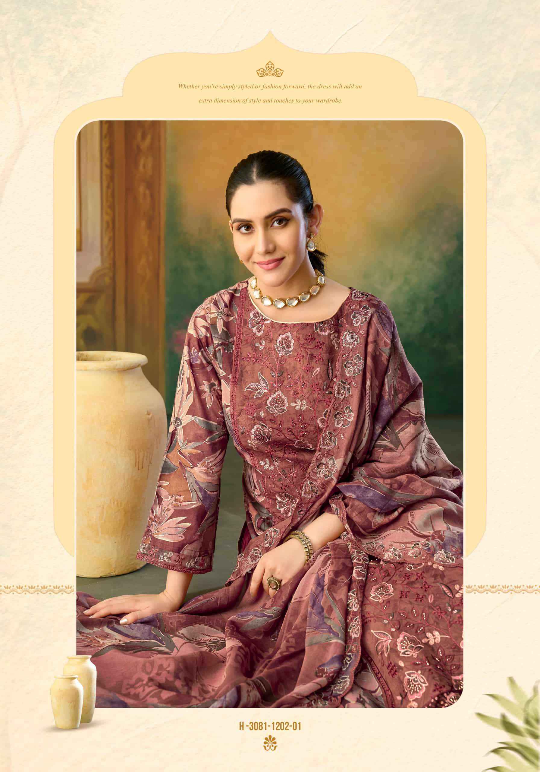 Alok Suit Sana And Sara Edition 2 - Alok Suit Latest Catalog Wholesale Price ( 6 Pcs Catalog )