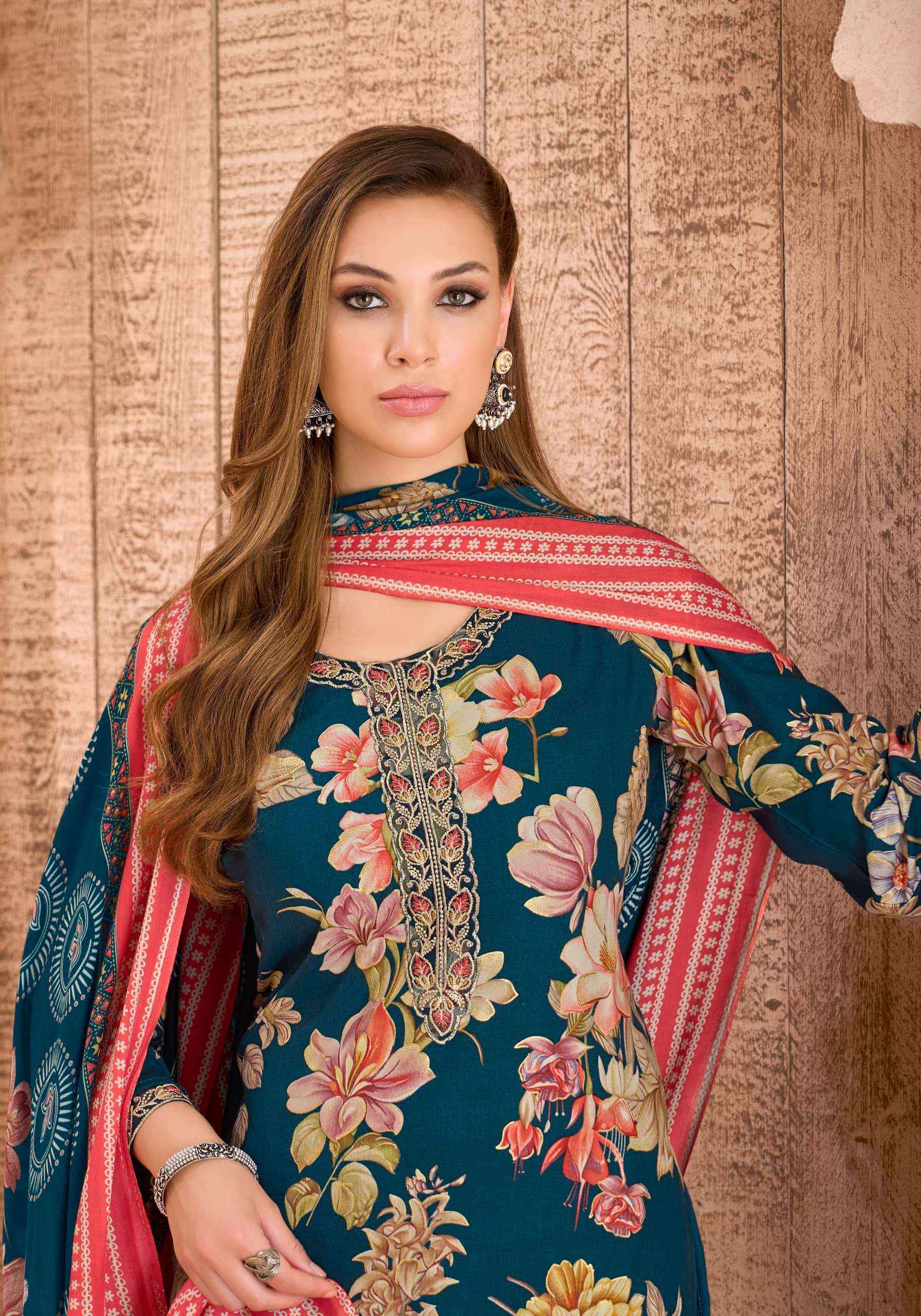 Alok Suit Turkish Vol 18 | factory direct wholesale clothing india online ( 6 Pcs Catalogue )