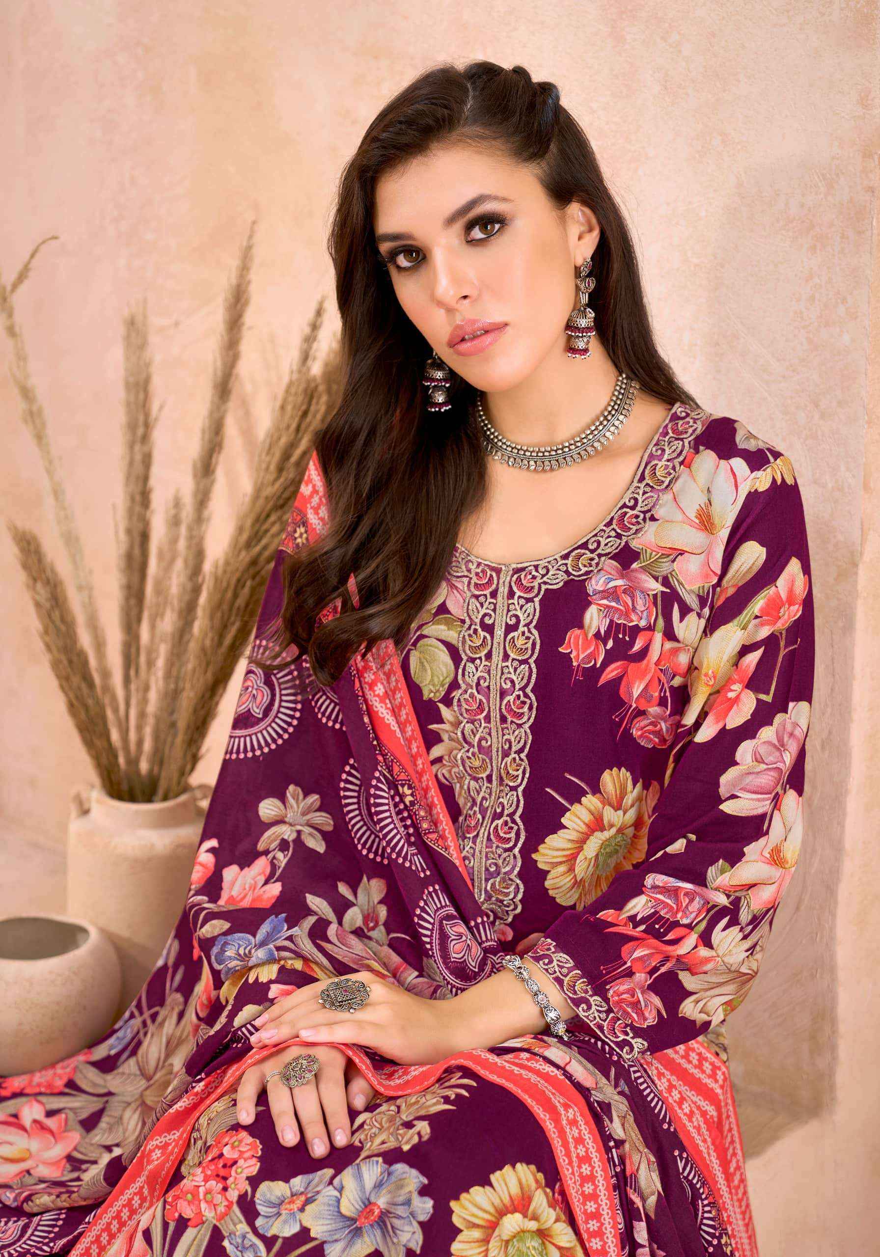 Alok Suit Turkish Vol 18 | factory direct wholesale clothing india online ( 6 Pcs Catalogue )