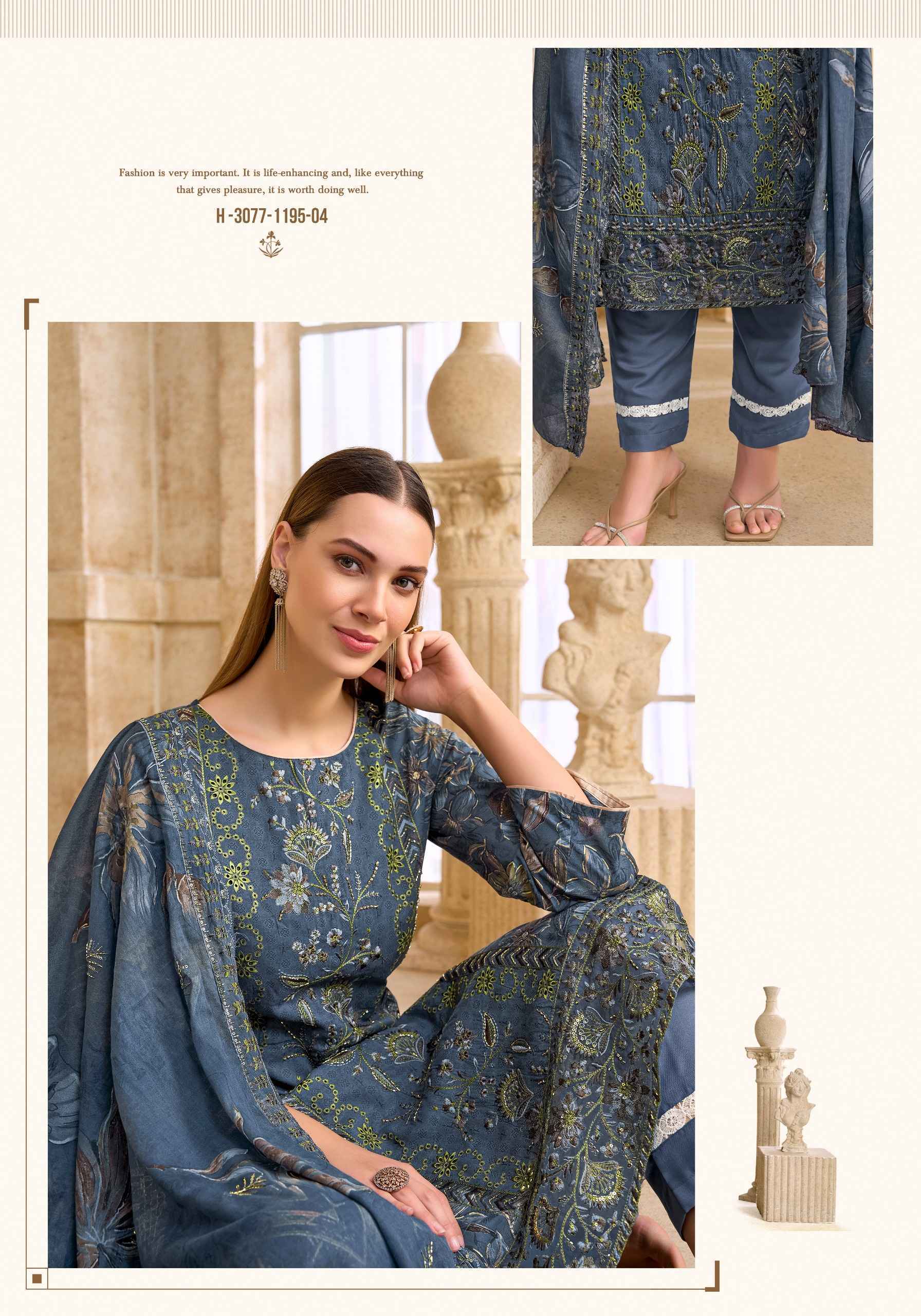 Alok Your Libaas Edition 2 Cambric Cotton Dress Material - Wholesale Catalog Surat ( 6 pcs Catalog )