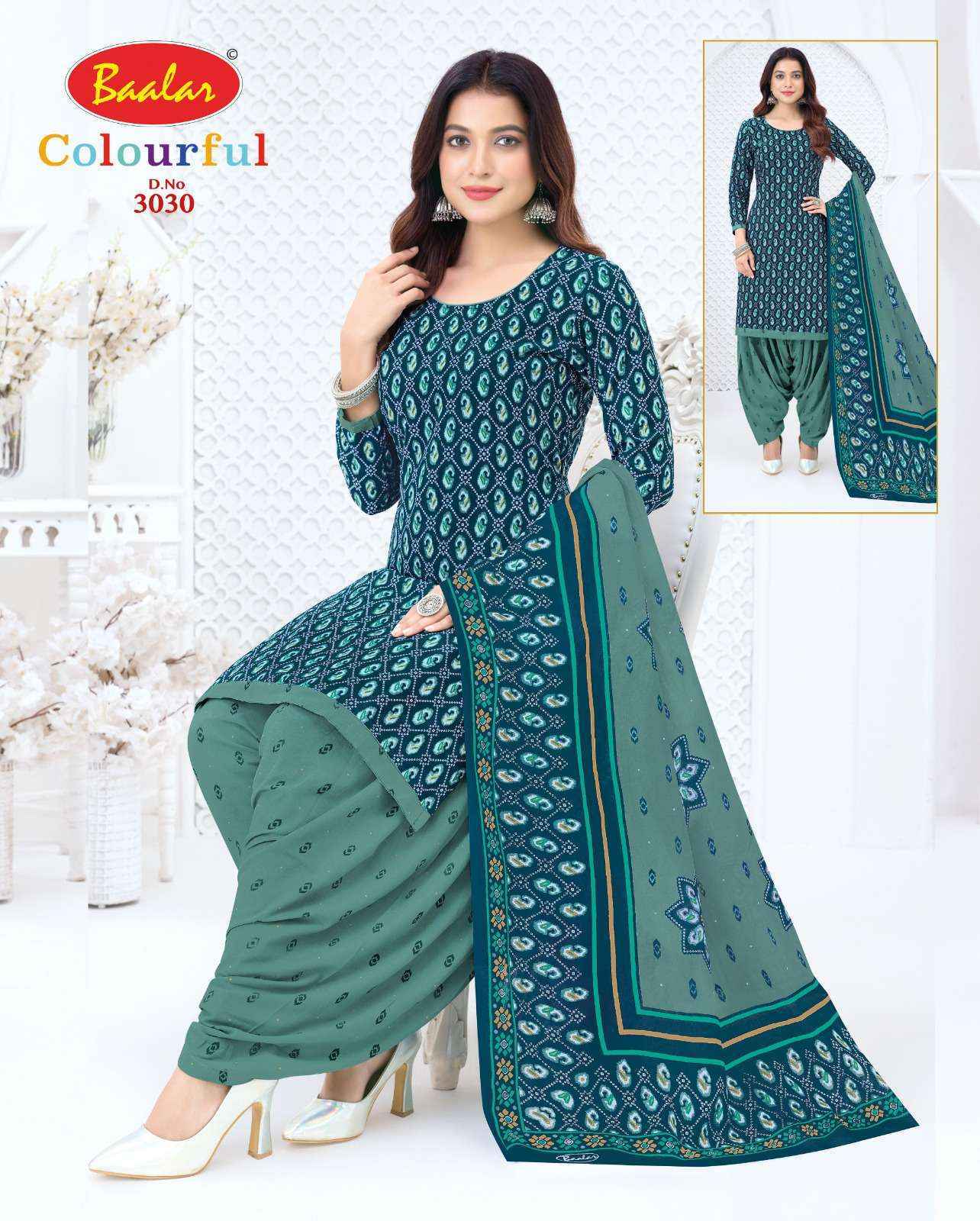 Baalar Colourful Vol 30 Wholesale | factory direct wholesale clothing india online ( 36 Pcs Catalogue )