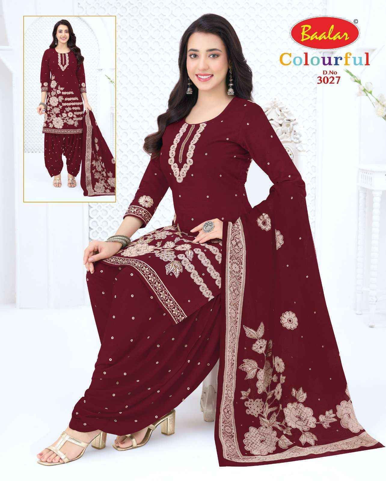 Baalar Colourful Vol 30 Wholesale | factory direct wholesale clothing india online ( 36 Pcs Catalogue )