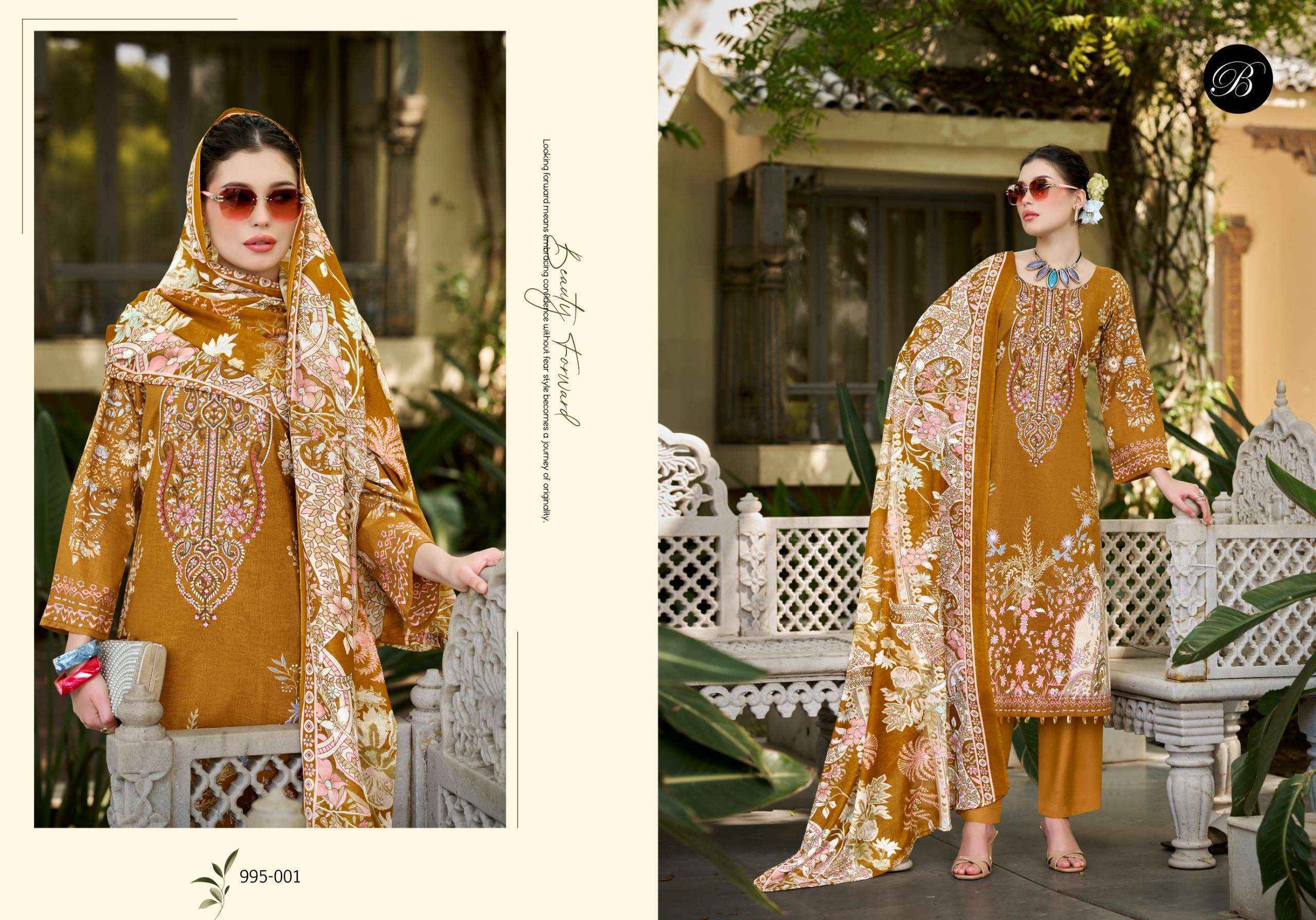 Belliza Naira Vol 153 - Cotton Dress Material Wholesale Price ( 8 pcs Catalog )