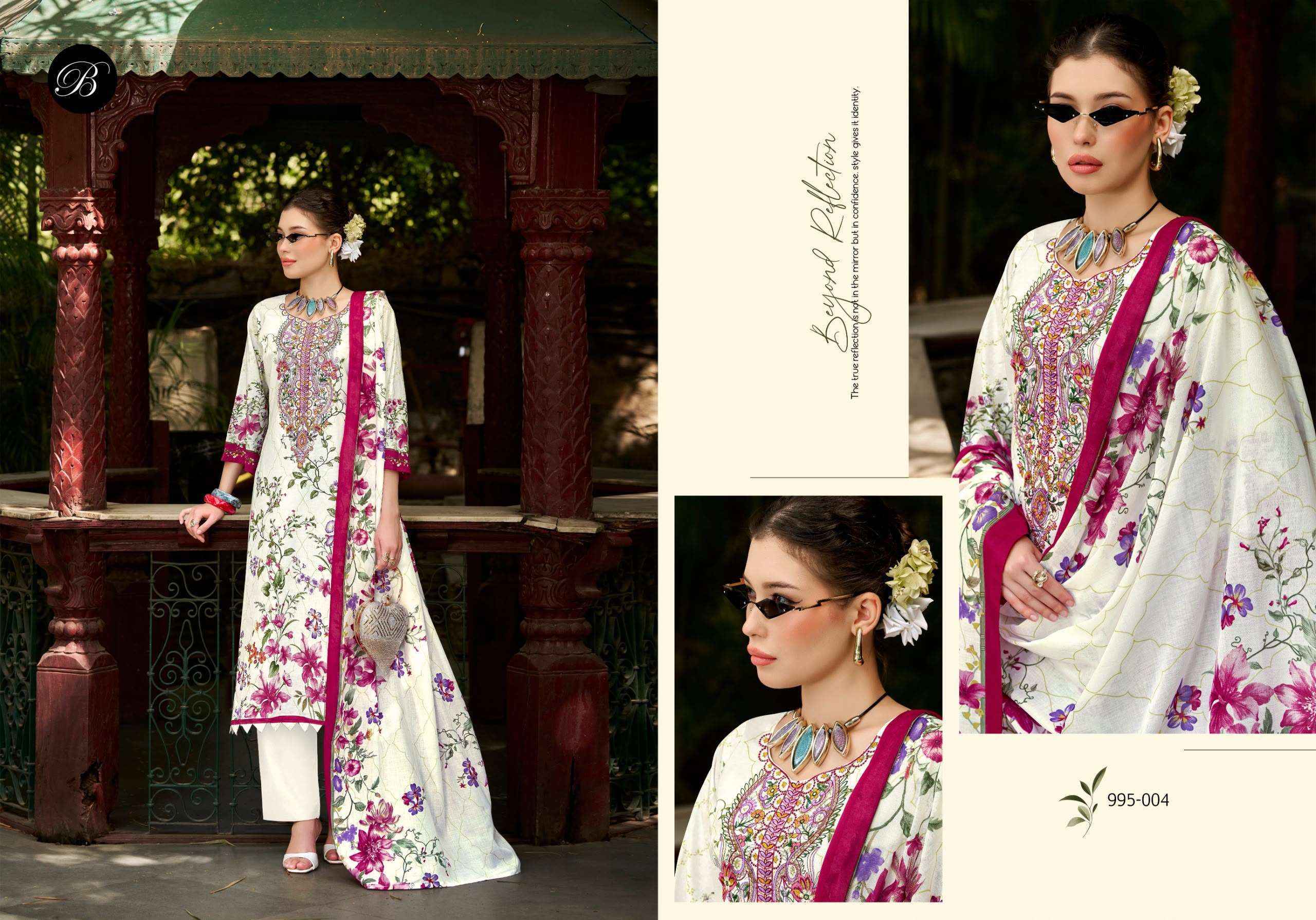 Belliza Naira Vol 153 - Cotton Dress Material Wholesale Price ( 8 pcs Catalog )
