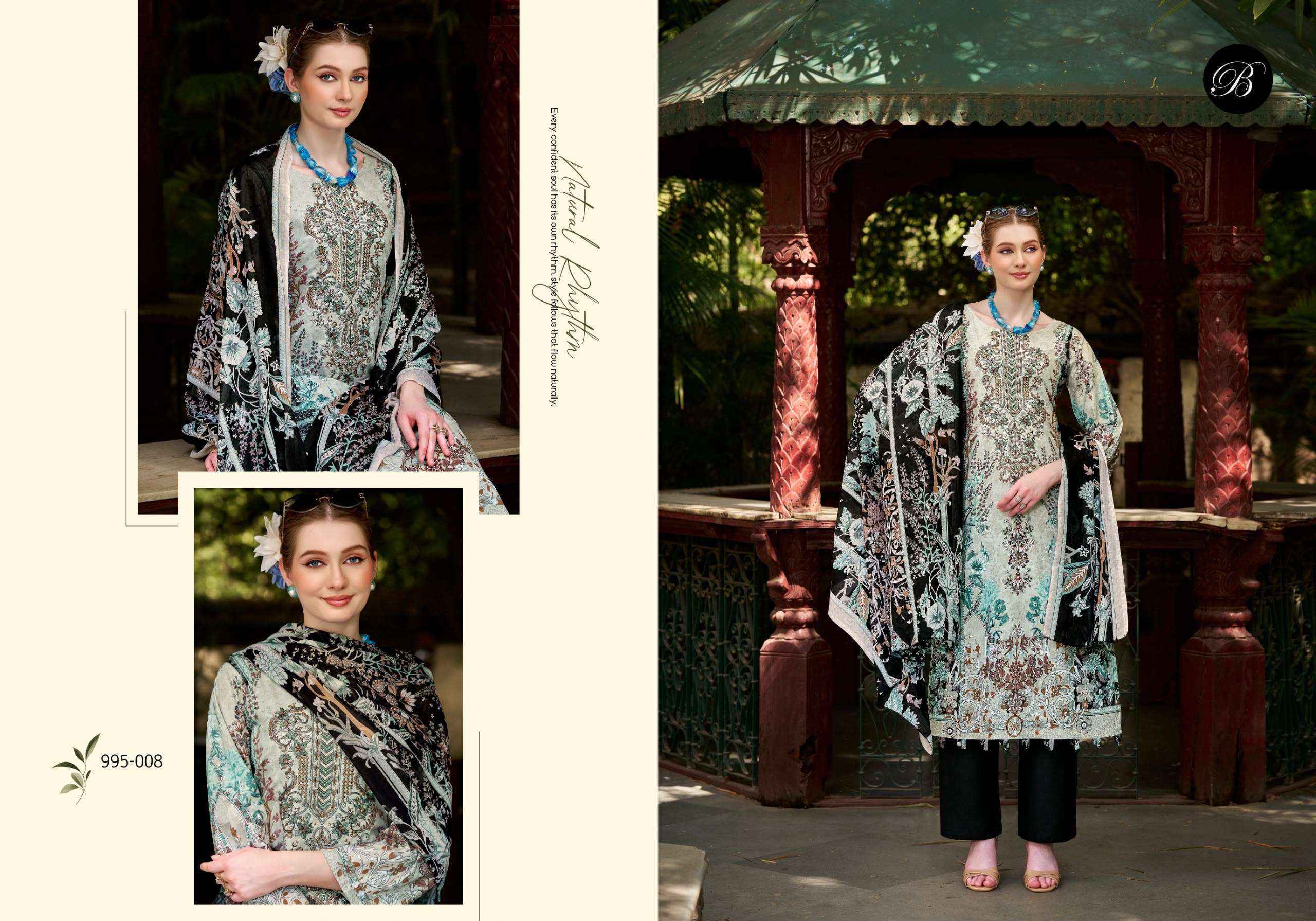 Belliza Naira Vol 153 - Cotton Dress Material Wholesale Price ( 8 pcs Catalog )