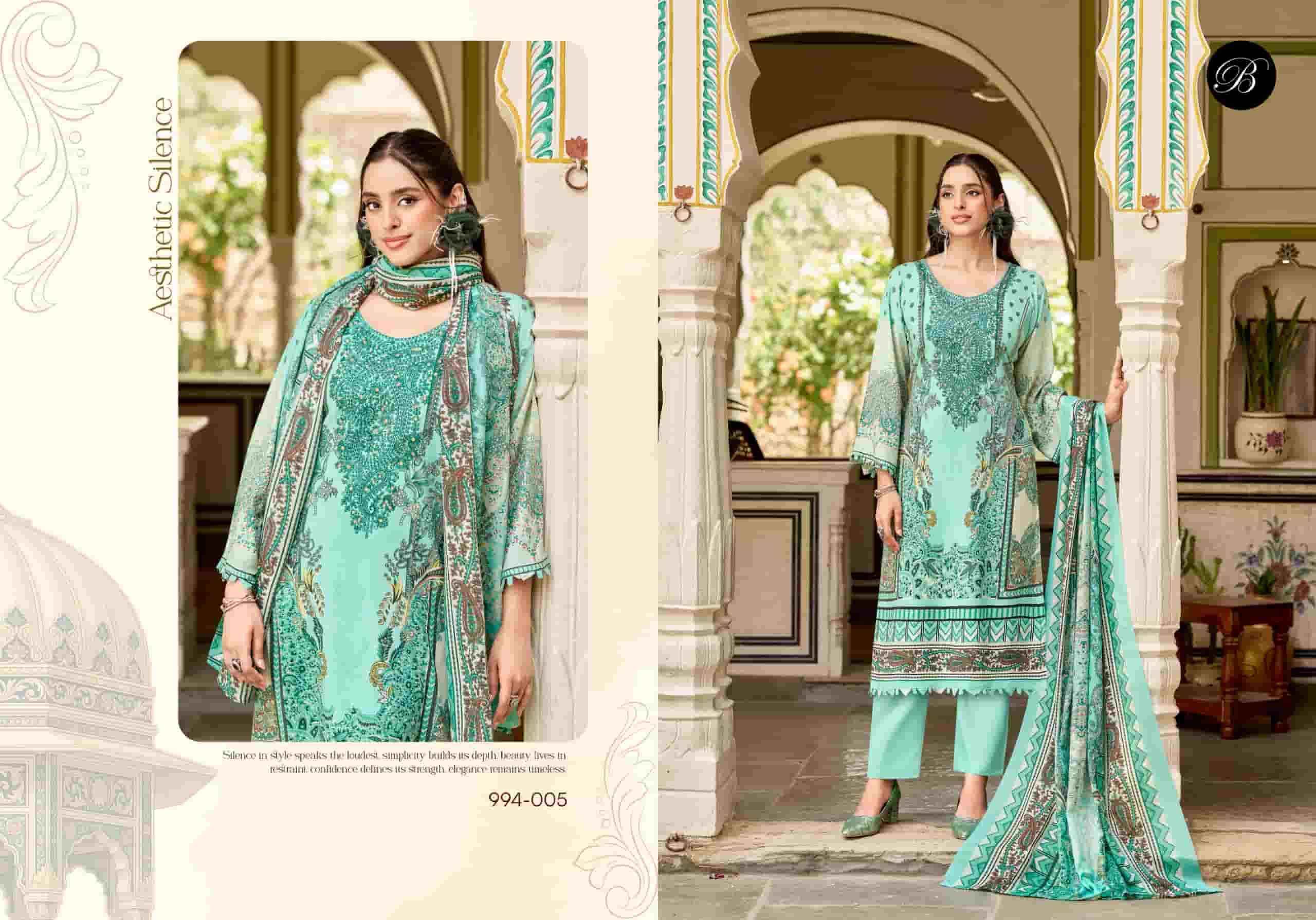 Belliza Riwayat Vol 19 Premium Rayon Dress Material _ Wholesale Factory Rate ( 8 Pcs Catalog )