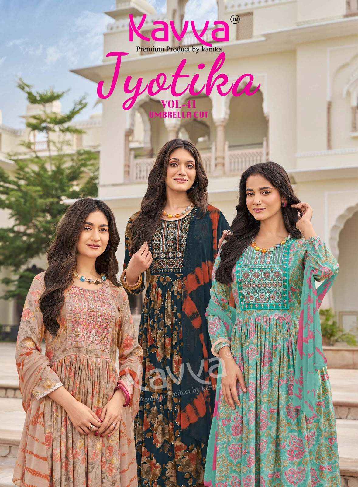 Buy Kavya Jyotika Vol 41 Catalog | Ready-made Ladies Suits