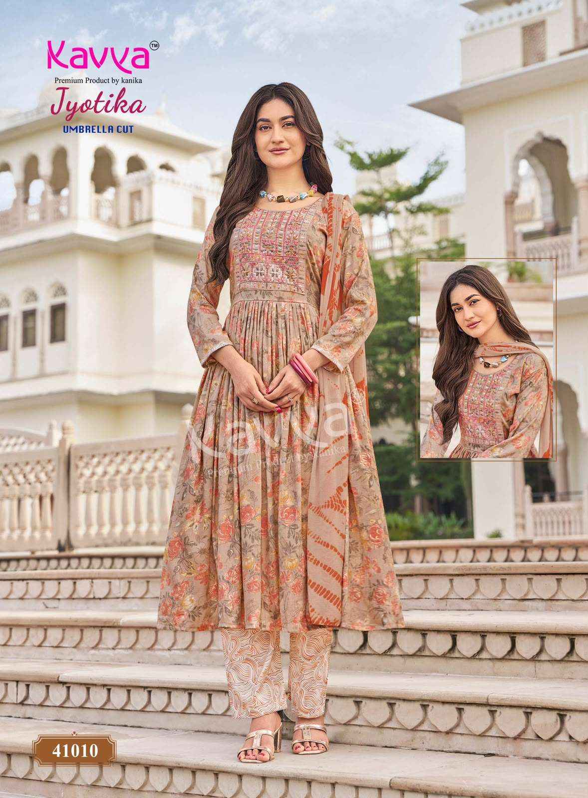 Buy Kavya Jyotika Vol 41 Catalog | Ready-made Ladies Suits