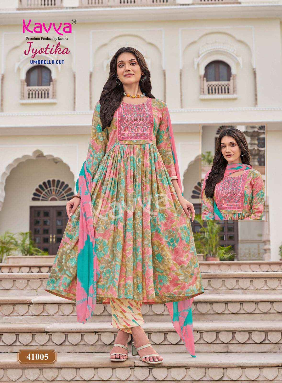 Buy Kavya Jyotika Vol 41 Catalog | Ready-made Ladies Suits