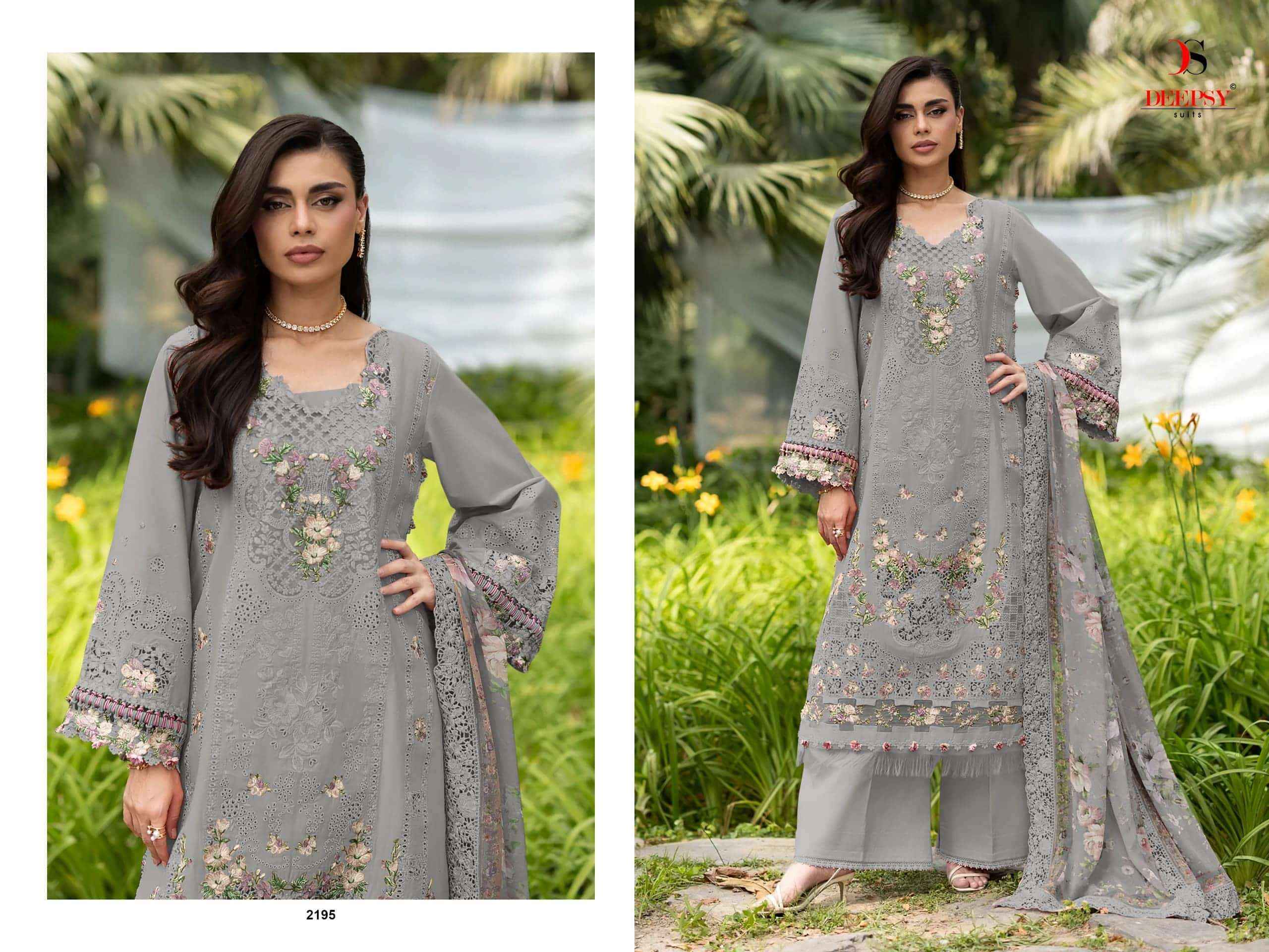 Deepsy Elaf Premium Superhit Pure Cotton Pakistani Dress Material _ Wholesale Factory Rate ( 6 Pcs Catalog )