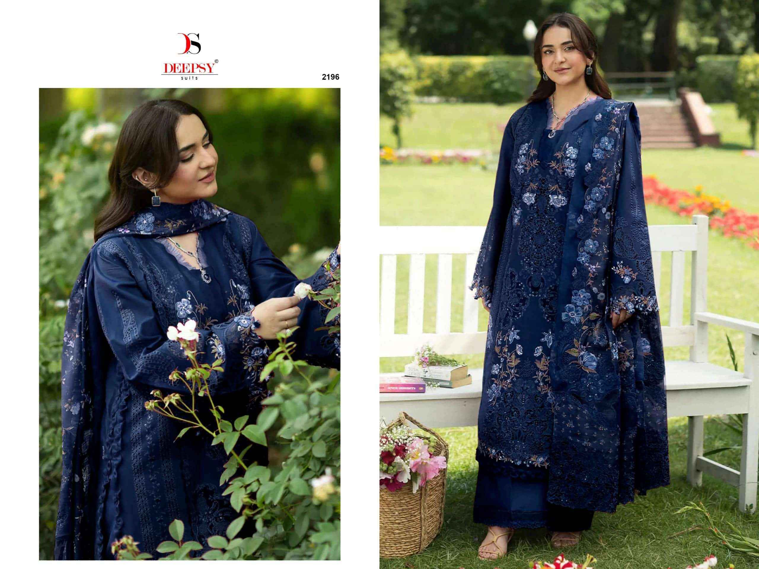 Deepsy Elaf Premium Superhit Pure Cotton Pakistani Dress Material _ Wholesale Factory Rate ( 6 Pcs Catalog )