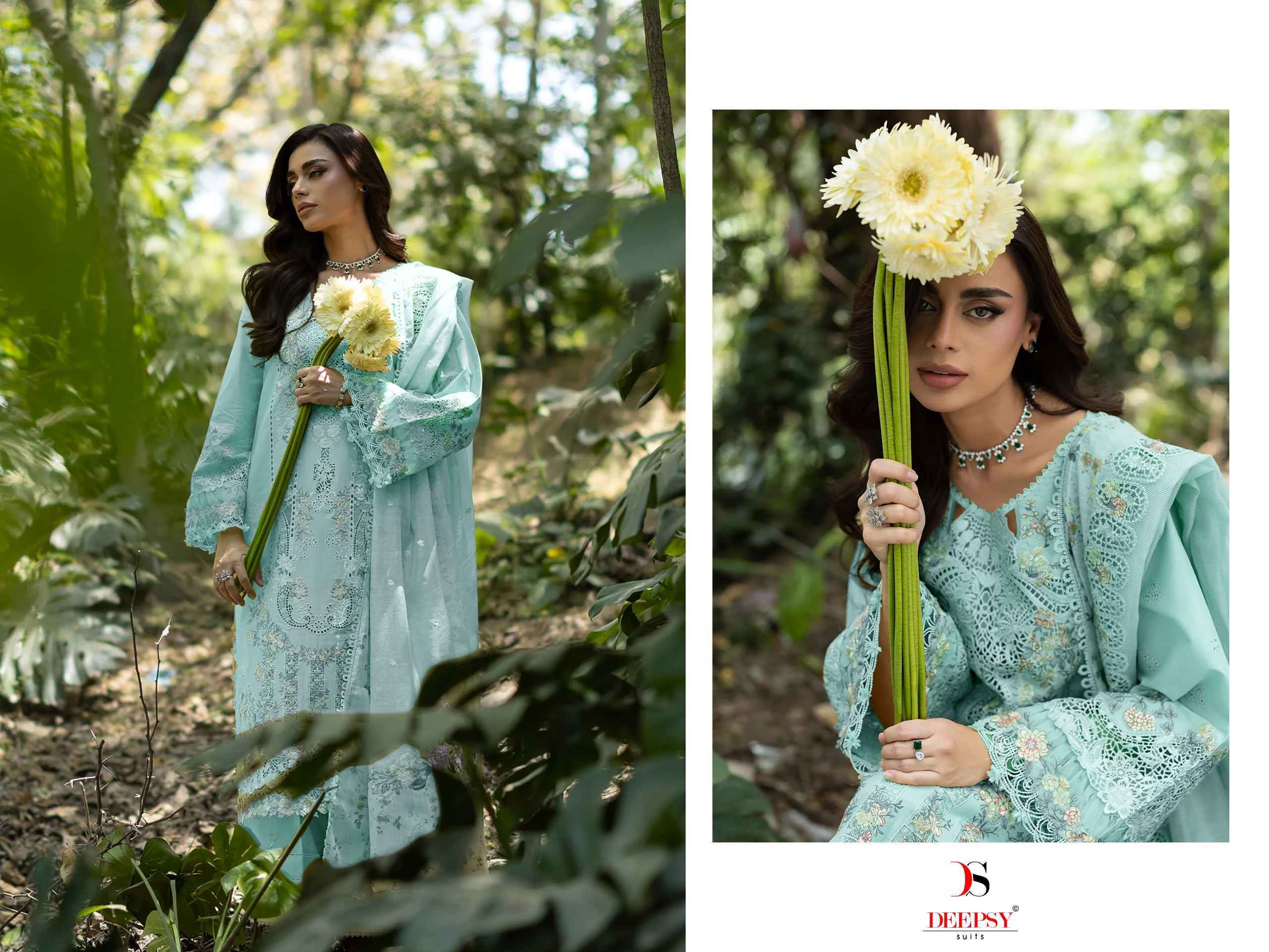 Deepsy Elaf Premium Vol 9 Cotton Dress Material _ Wholesale Factory Rate ( 6 Pcs Catalog )