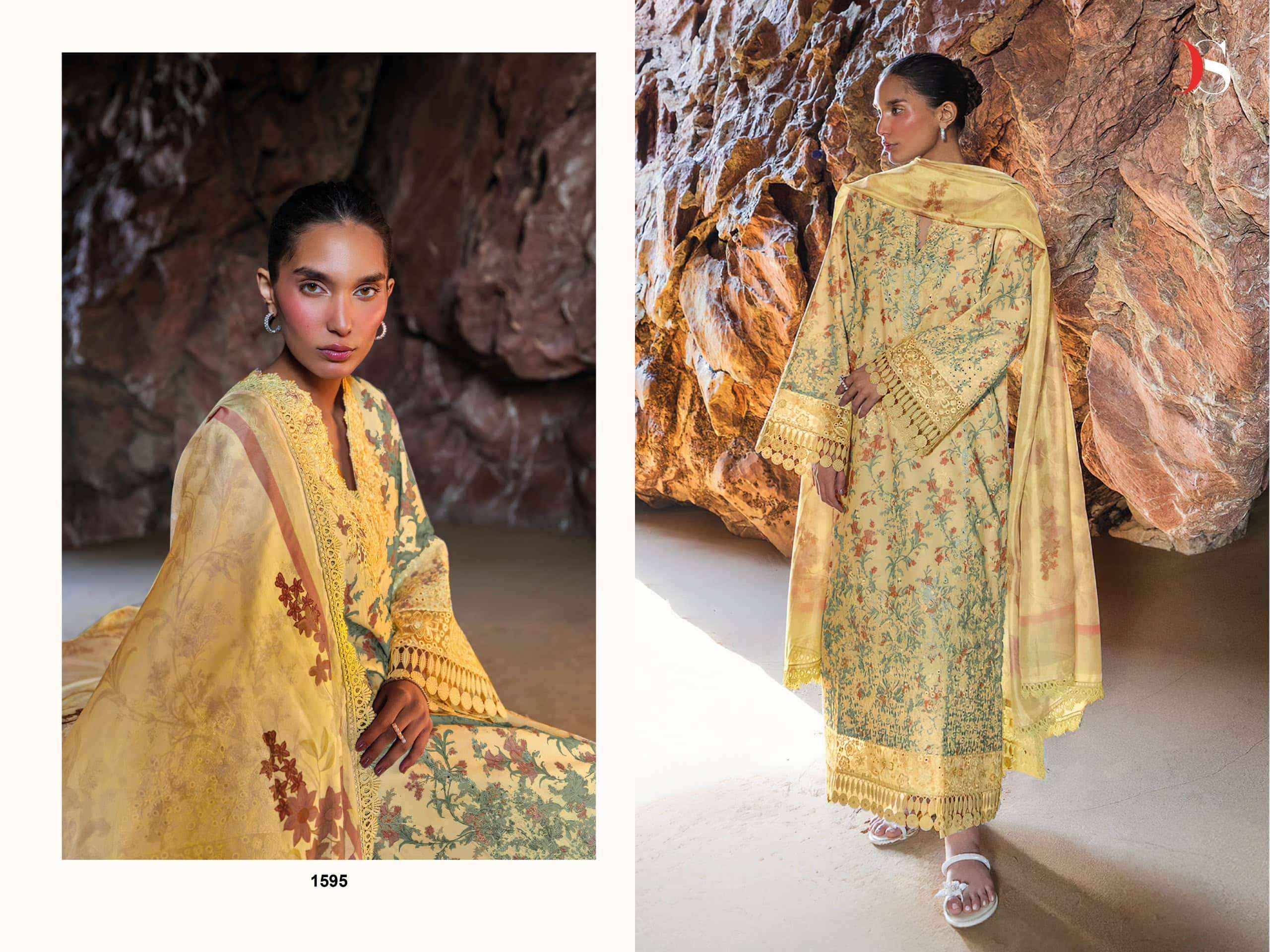 Deepsy Jade Premium Vol 4 Pure Cotton Pakistani Dress Material Wholesale Price ( 8 Pcs Catalog )