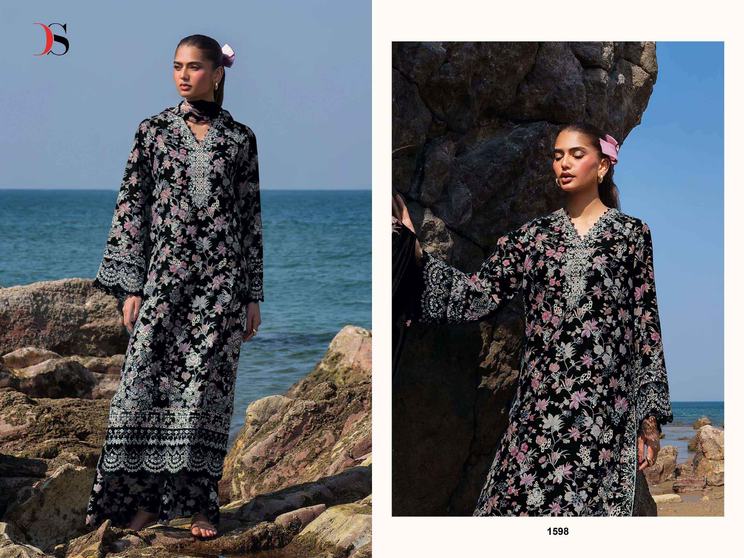 Deepsy Jade Premium Vol 4 Pure Cotton Pakistani Dress Material Wholesale Price ( 8 Pcs Catalog )