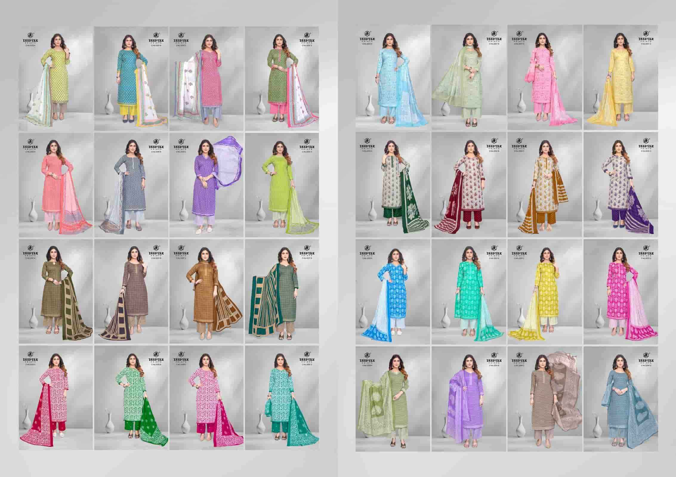 Deeptex 4 Colour Vol 2 Premium Wear Cotton Dress Material ( 32 Pcs Catalogue )
