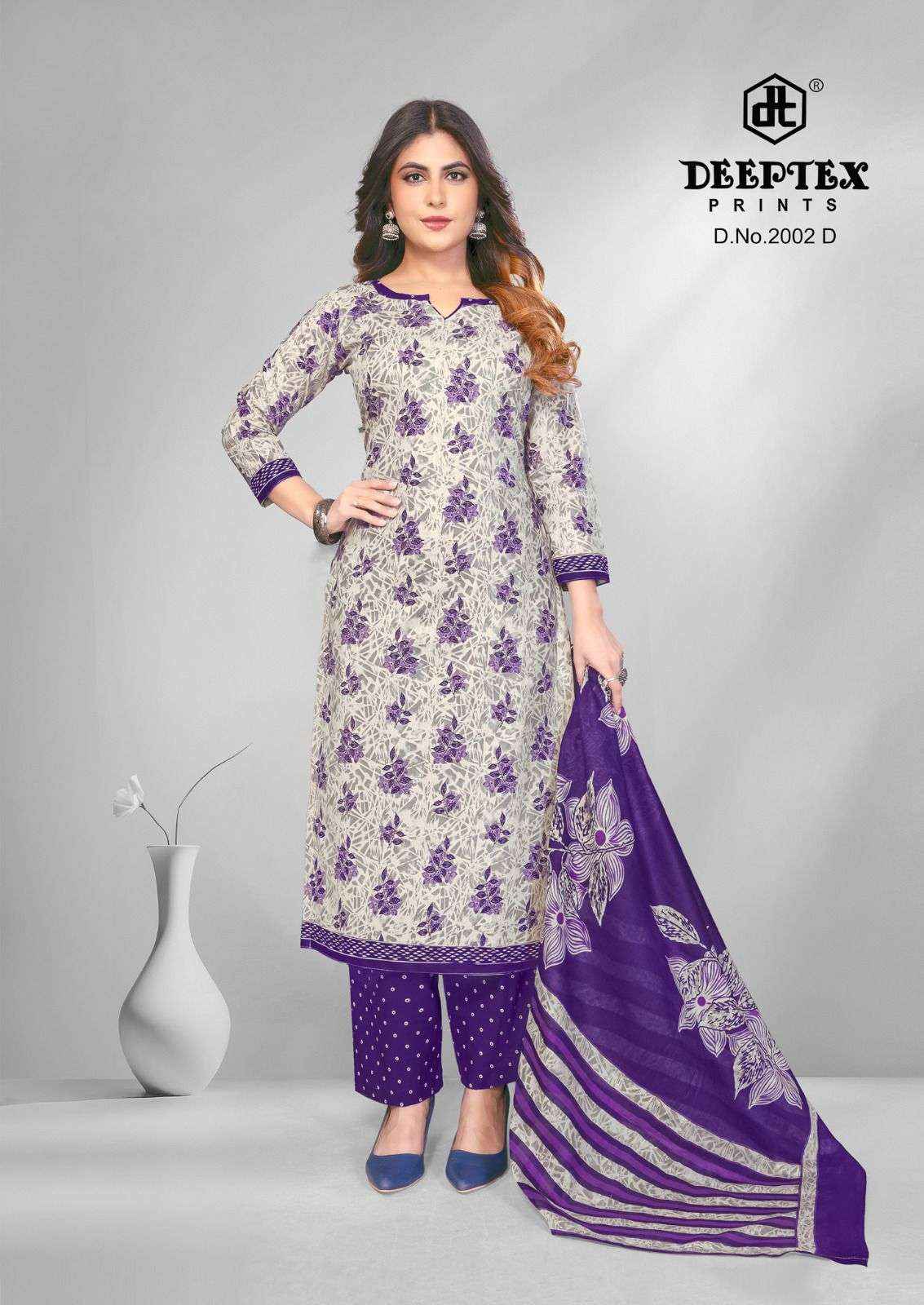 Deeptex 4 Colour Vol 2 Premium Wear Cotton Dress Material ( 32 Pcs Catalogue )