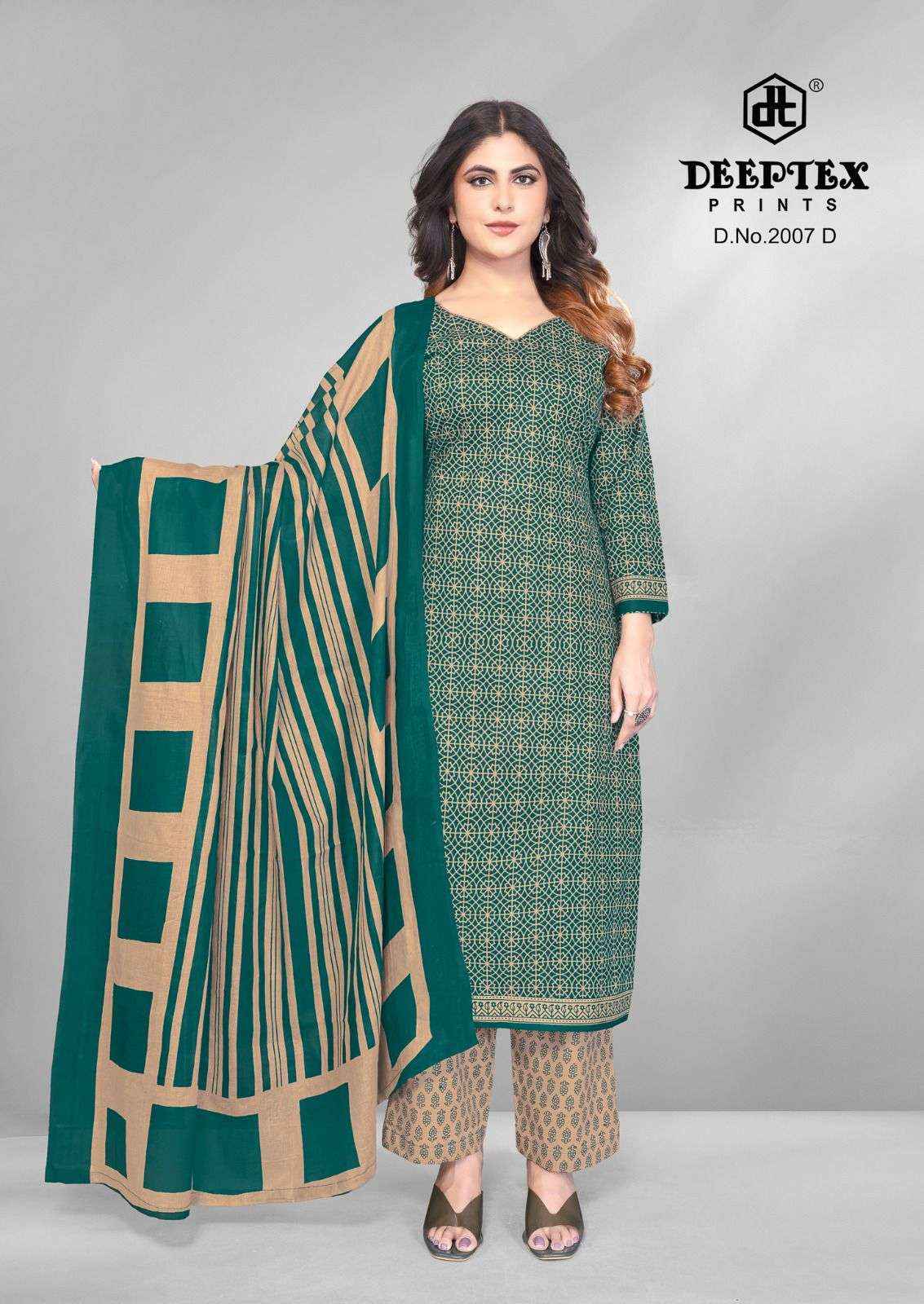 Deeptex 4 Colour Vol 2 Premium Wear Cotton Dress Material ( 32 Pcs Catalogue )