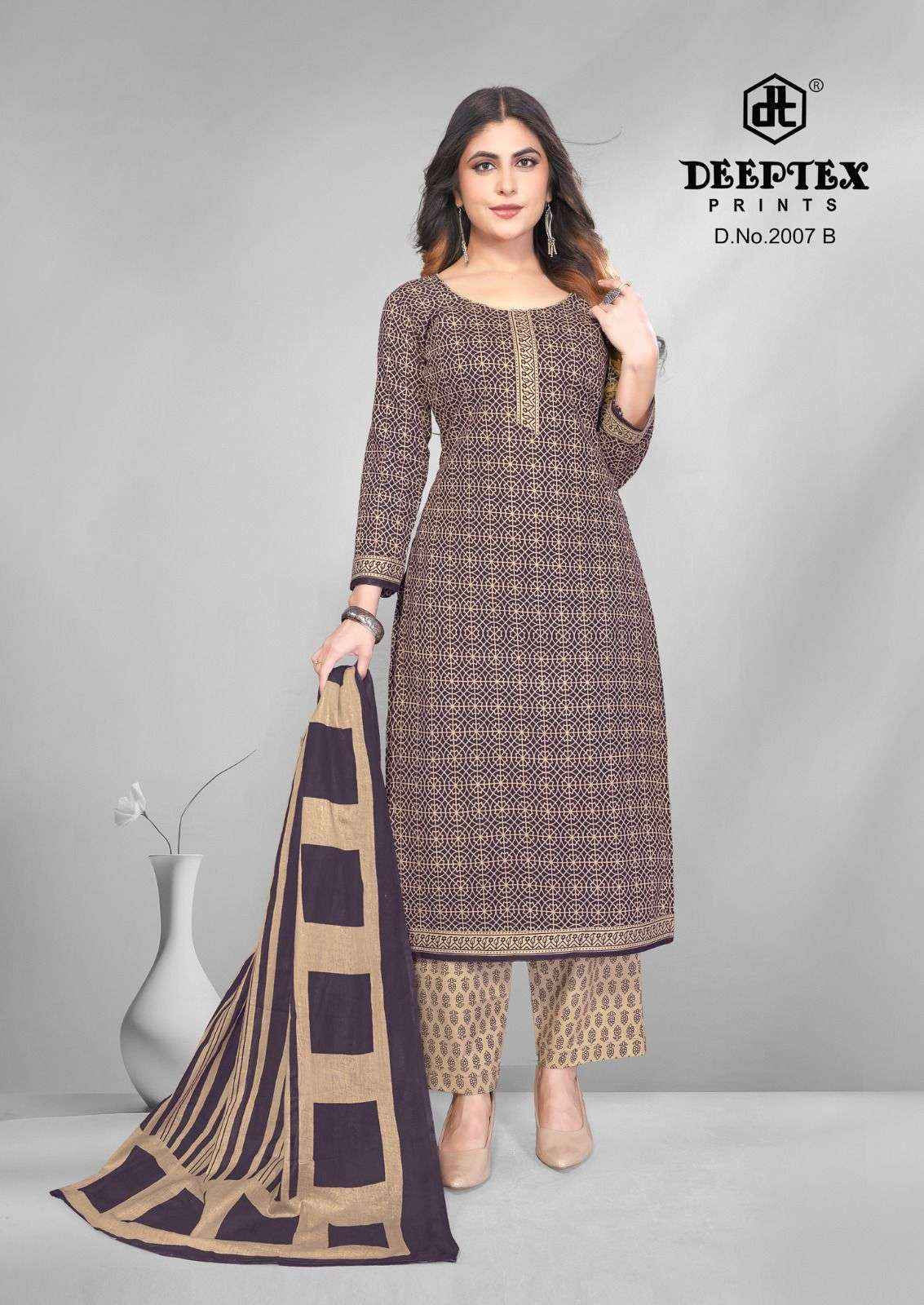 Deeptex 4 Colour Vol 2 Premium Wear Cotton Dress Material ( 32 Pcs Catalogue )