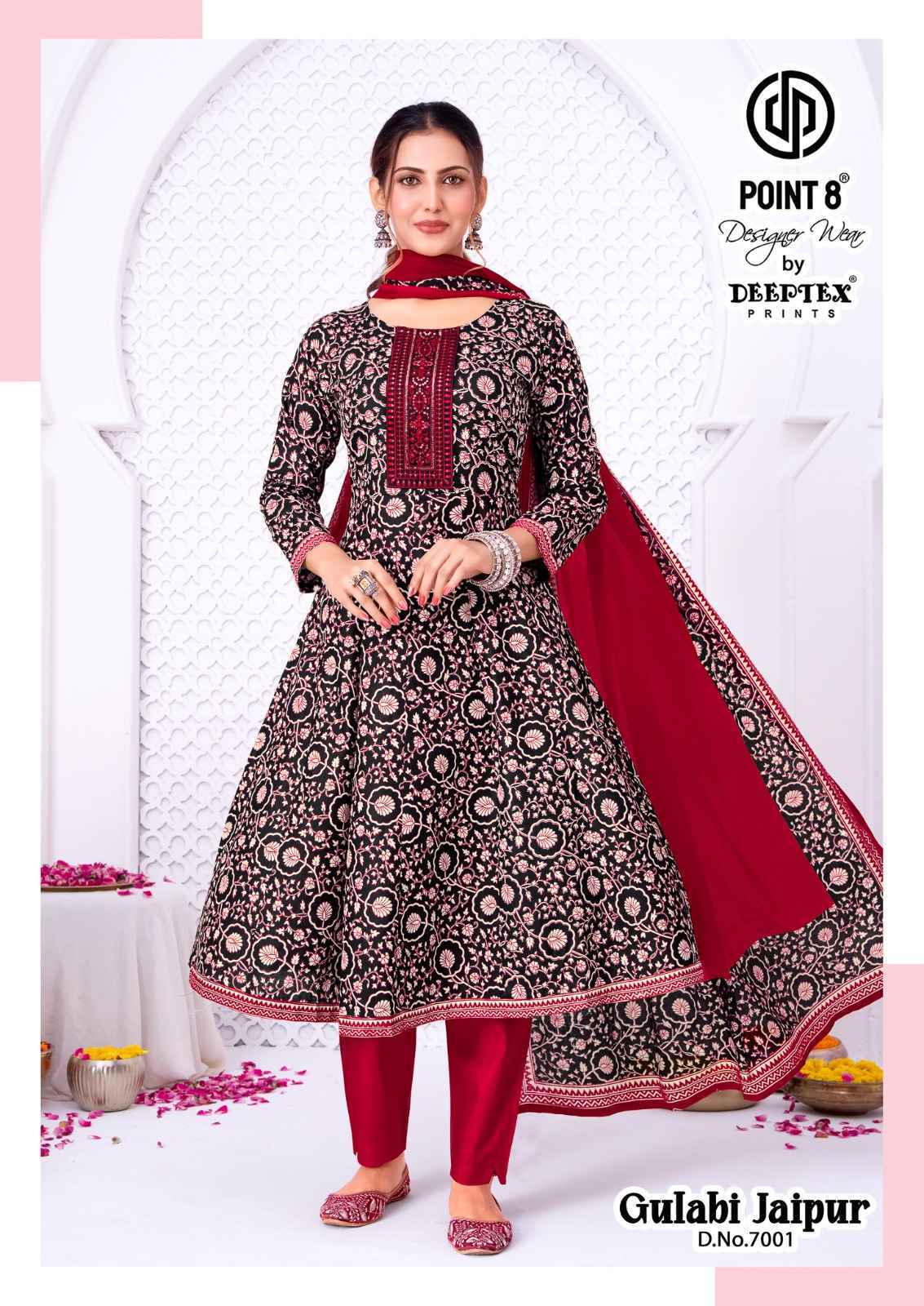 Deeptex Gulabi Jaipur Vol 7 Readymade Wholesale Catalog ( 8 pcs Catalogue )