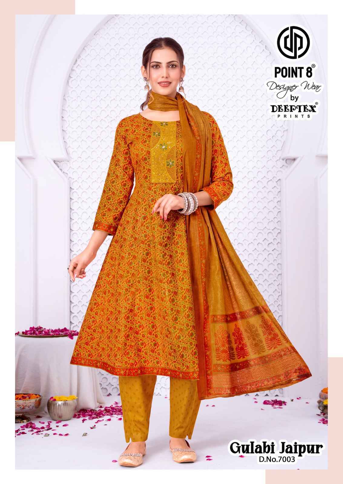 Deeptex Gulabi Jaipur Vol 7 Readymade Wholesale Catalog ( 8 pcs Catalogue )