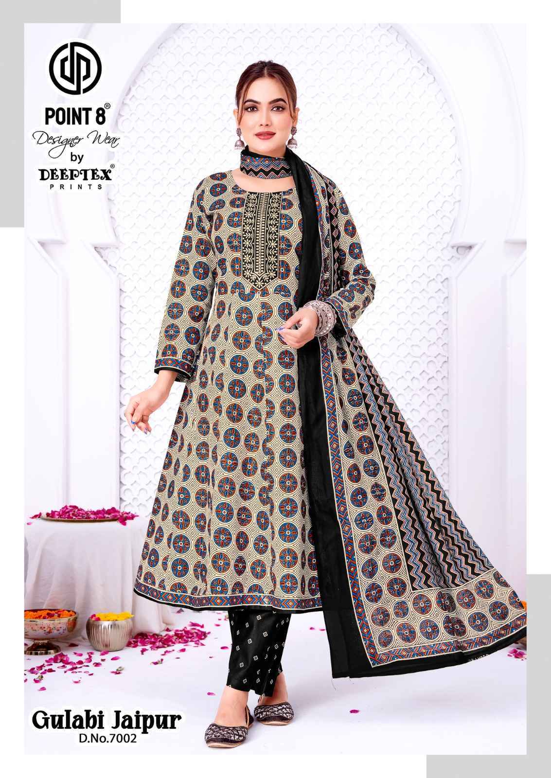 Deeptex Gulabi Jaipur Vol 7 Readymade Wholesale Catalog ( 8 pcs Catalogue )