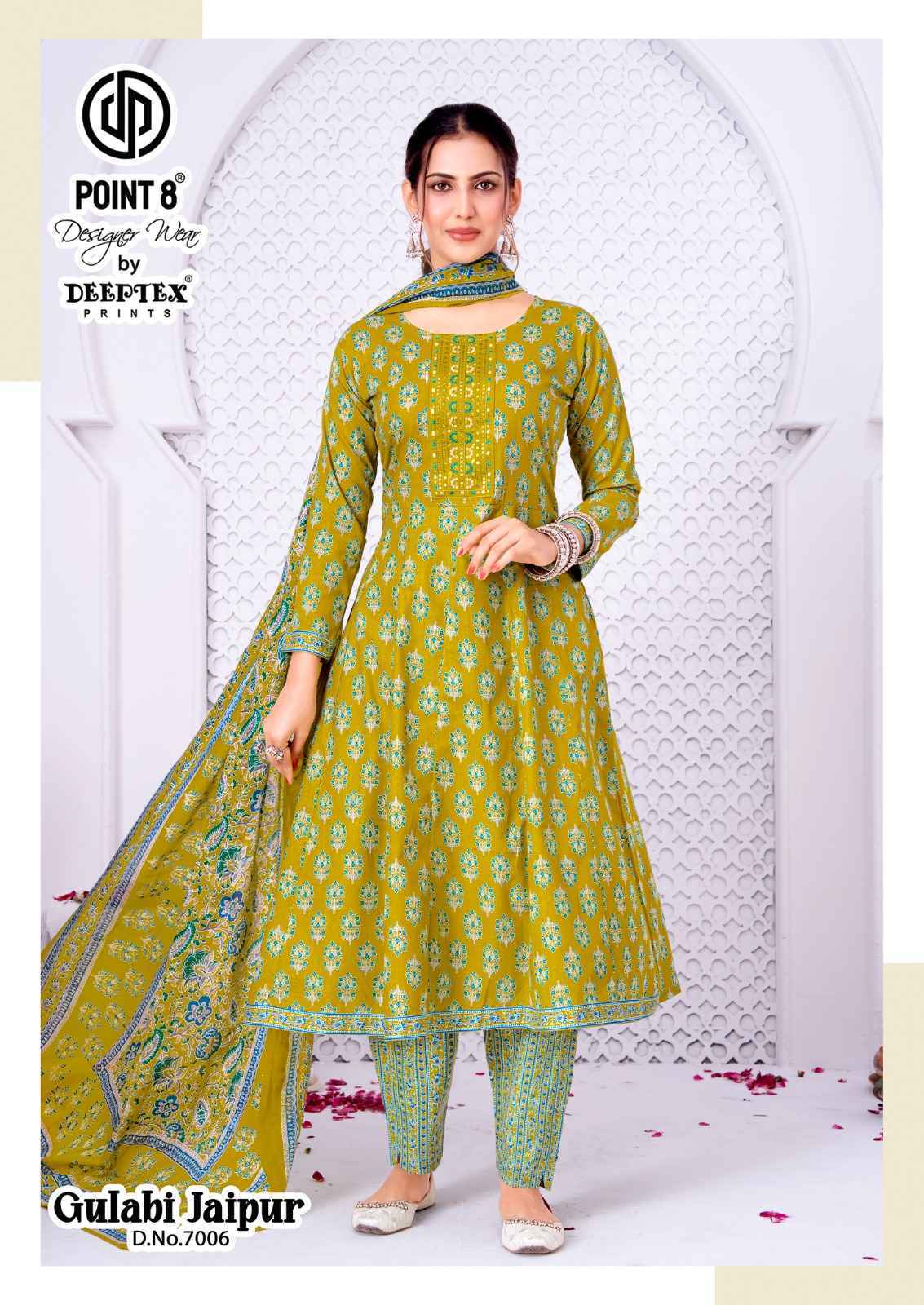 Deeptex Gulabi Jaipur Vol 7 Readymade Wholesale Catalog ( 8 pcs Catalogue )