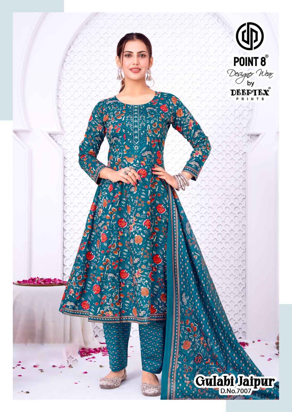 Deeptex Gulabi Jaipur Vol 7 Readymade Wholesale Catalog ( 8 pcs Catalogue )
