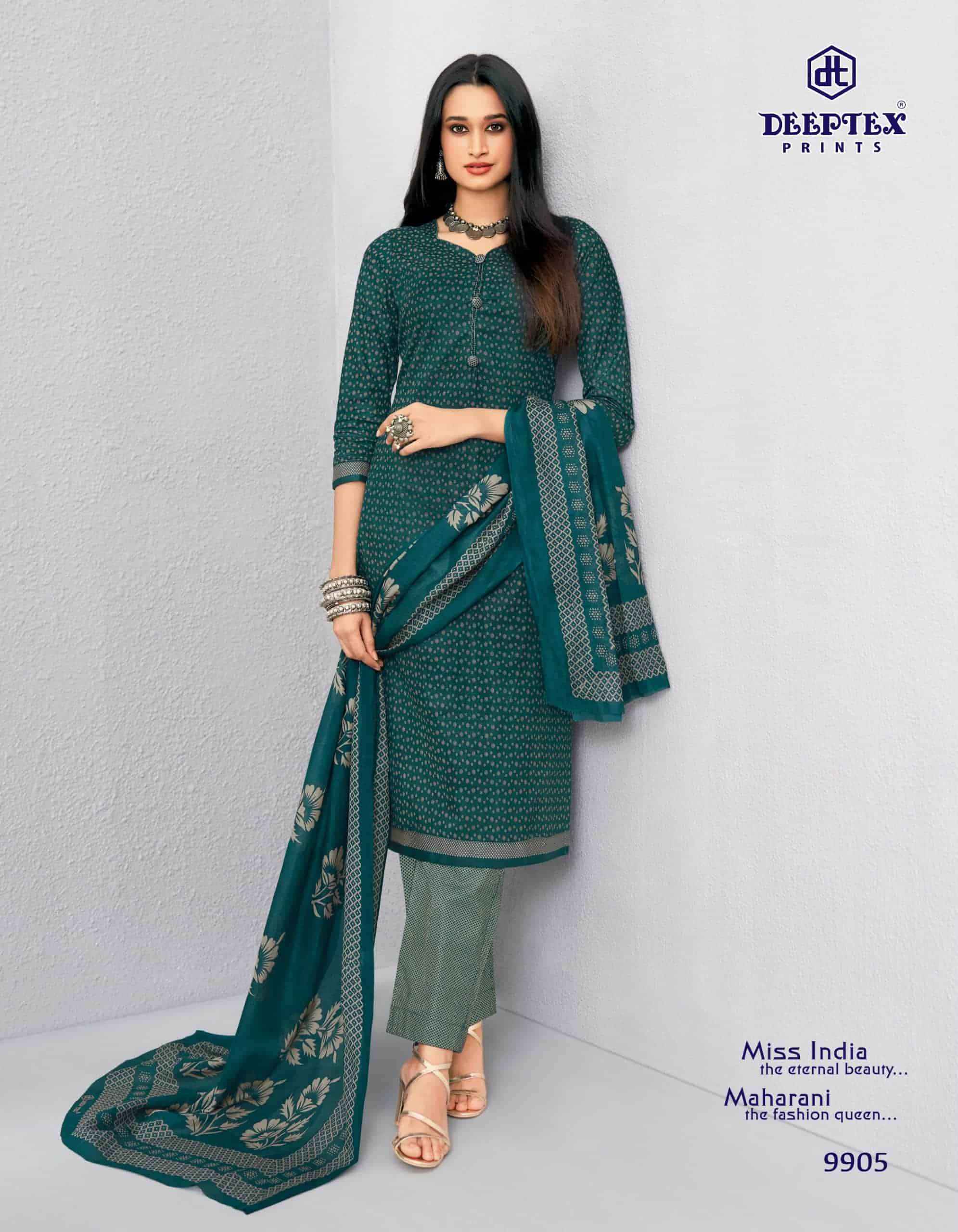Deeptex Miss India Vol 99 - Dress Material Latest Catalog Wholesale Price ( 16 Pcs Catalog )