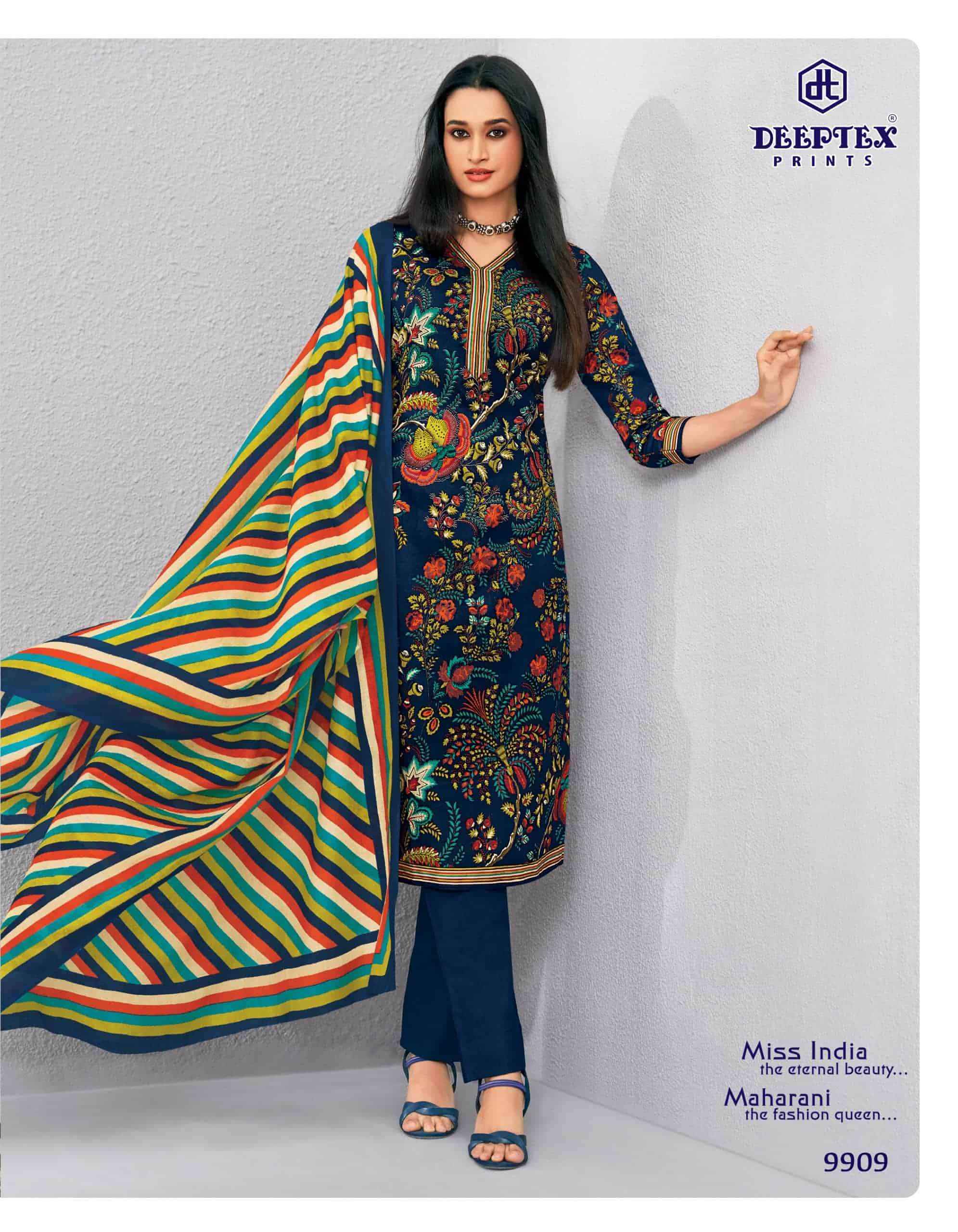 Deeptex Miss India Vol 99 - Dress Material Latest Catalog Wholesale Price ( 16 Pcs Catalog )