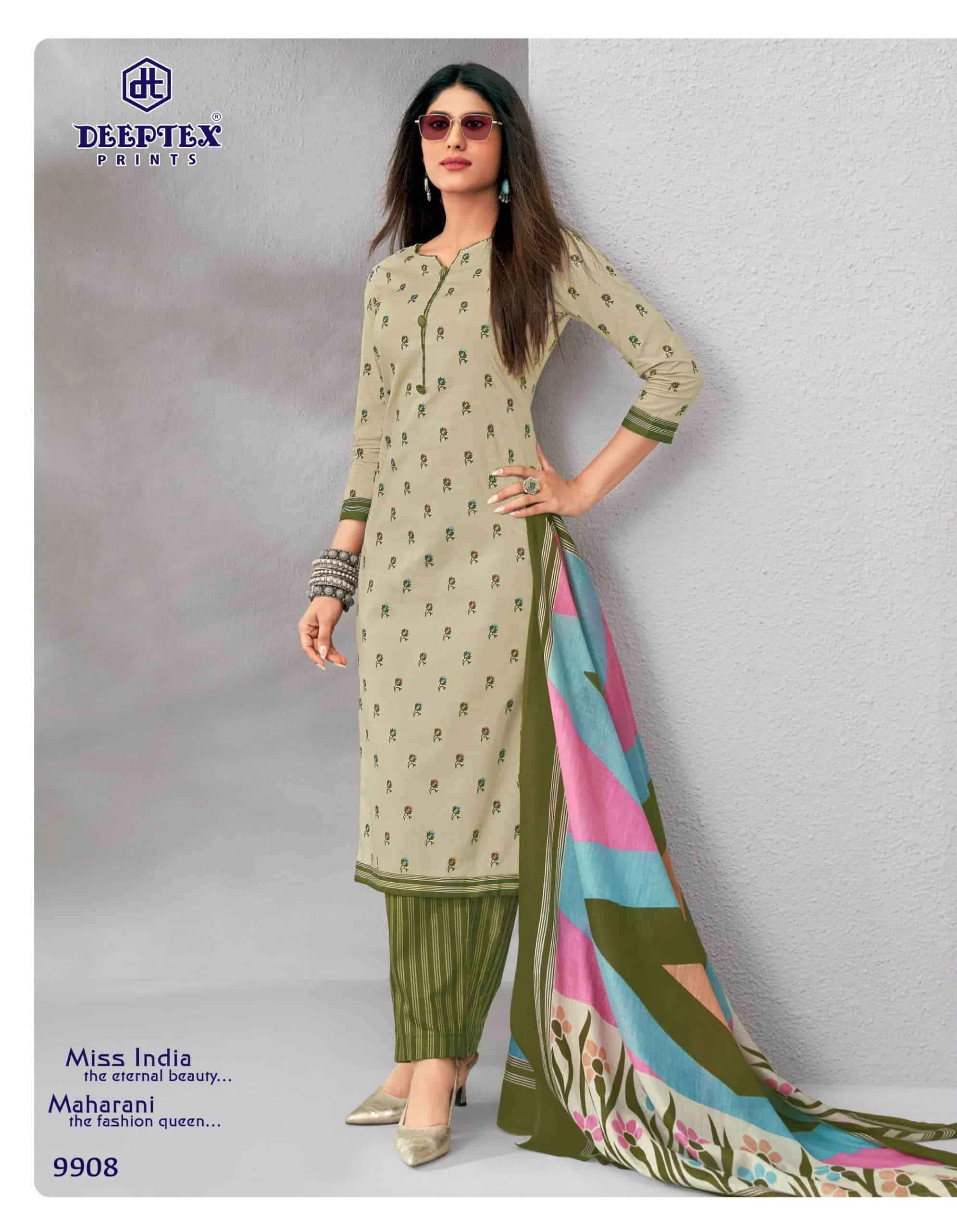 Deeptex Miss India Vol 99 - Dress Material Latest Catalog Wholesale Price ( 16 Pcs Catalog )