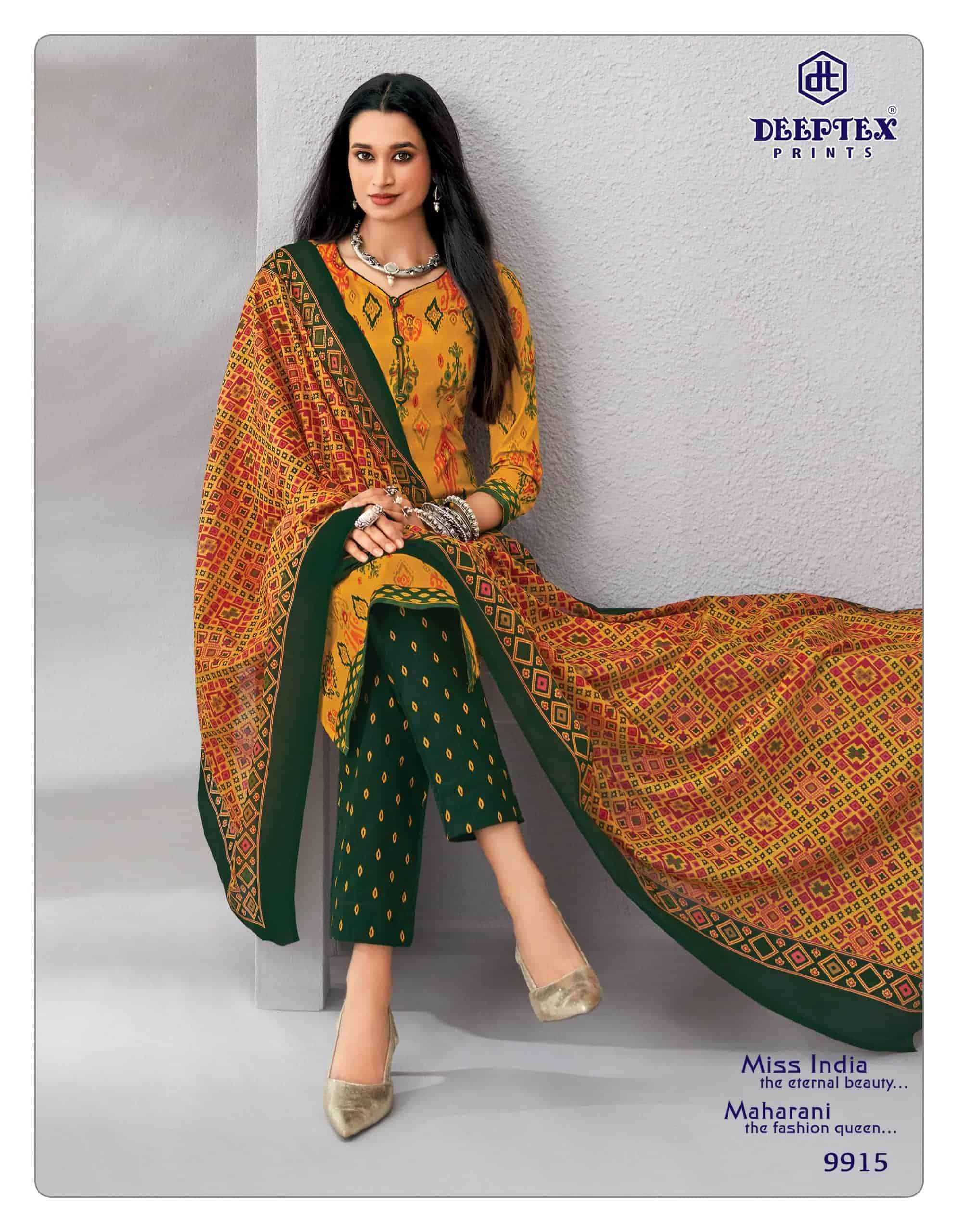 Deeptex Miss India Vol 99 - Dress Material Latest Catalog Wholesale Price ( 16 Pcs Catalog )