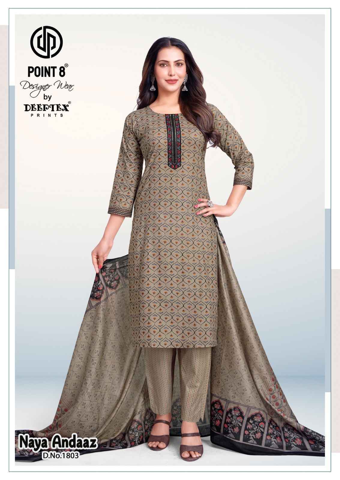 Deeptex Naya Andaaz Vol 18 Readymade Cotton Suits - Surat Wholesale ( 10 pcs Catalog )