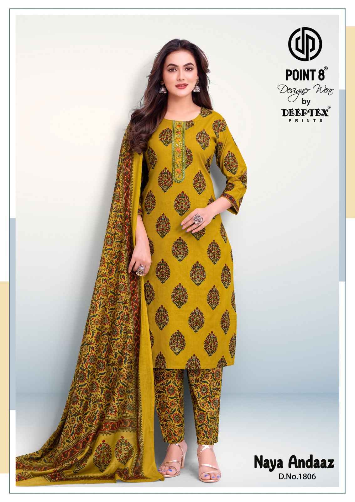 Deeptex Naya Andaaz Vol 18 Readymade Cotton Suits - Surat Wholesale ( 10 pcs Catalog )