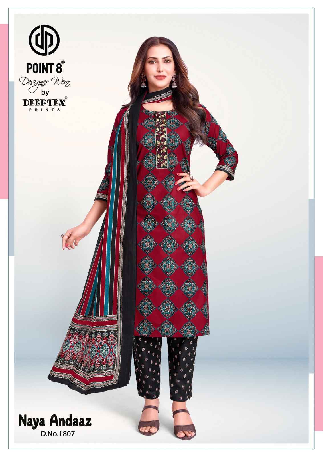 Deeptex Naya Andaaz Vol 18 Readymade Cotton Suits - Surat Wholesale ( 10 pcs Catalog )