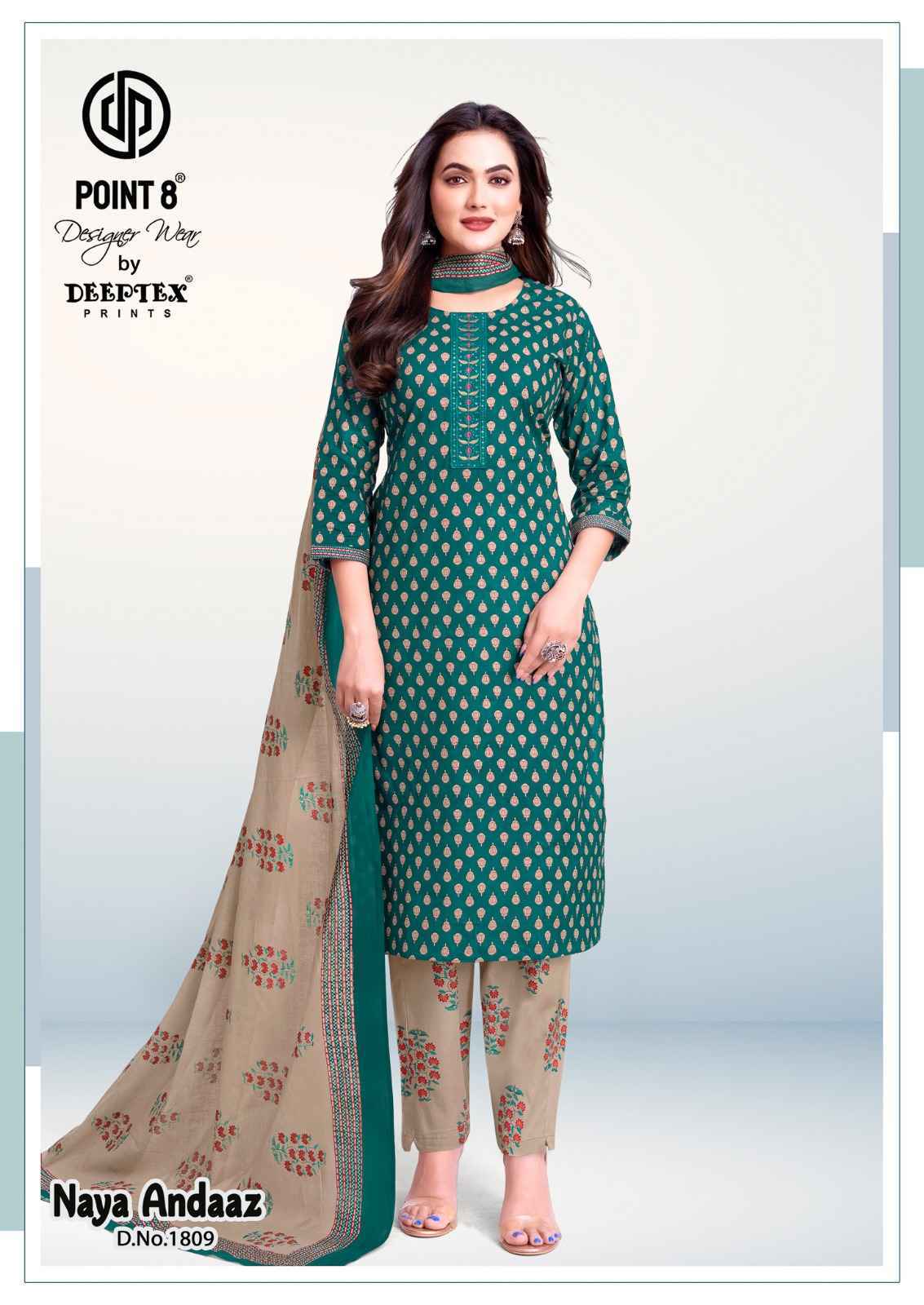 Deeptex Naya Andaaz Vol 18 Readymade Cotton Suits - Surat Wholesale ( 10 pcs Catalog )