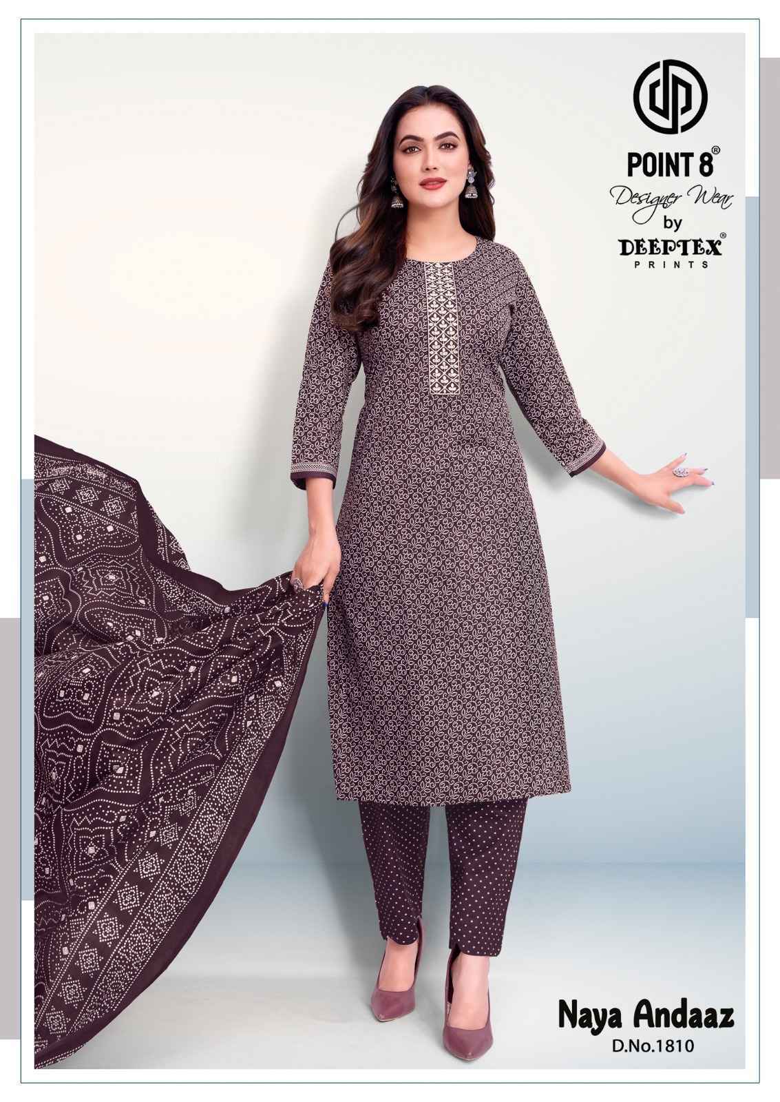 Deeptex Naya Andaaz Vol 18 Readymade Cotton Suits - Surat Wholesale ( 10 pcs Catalog )