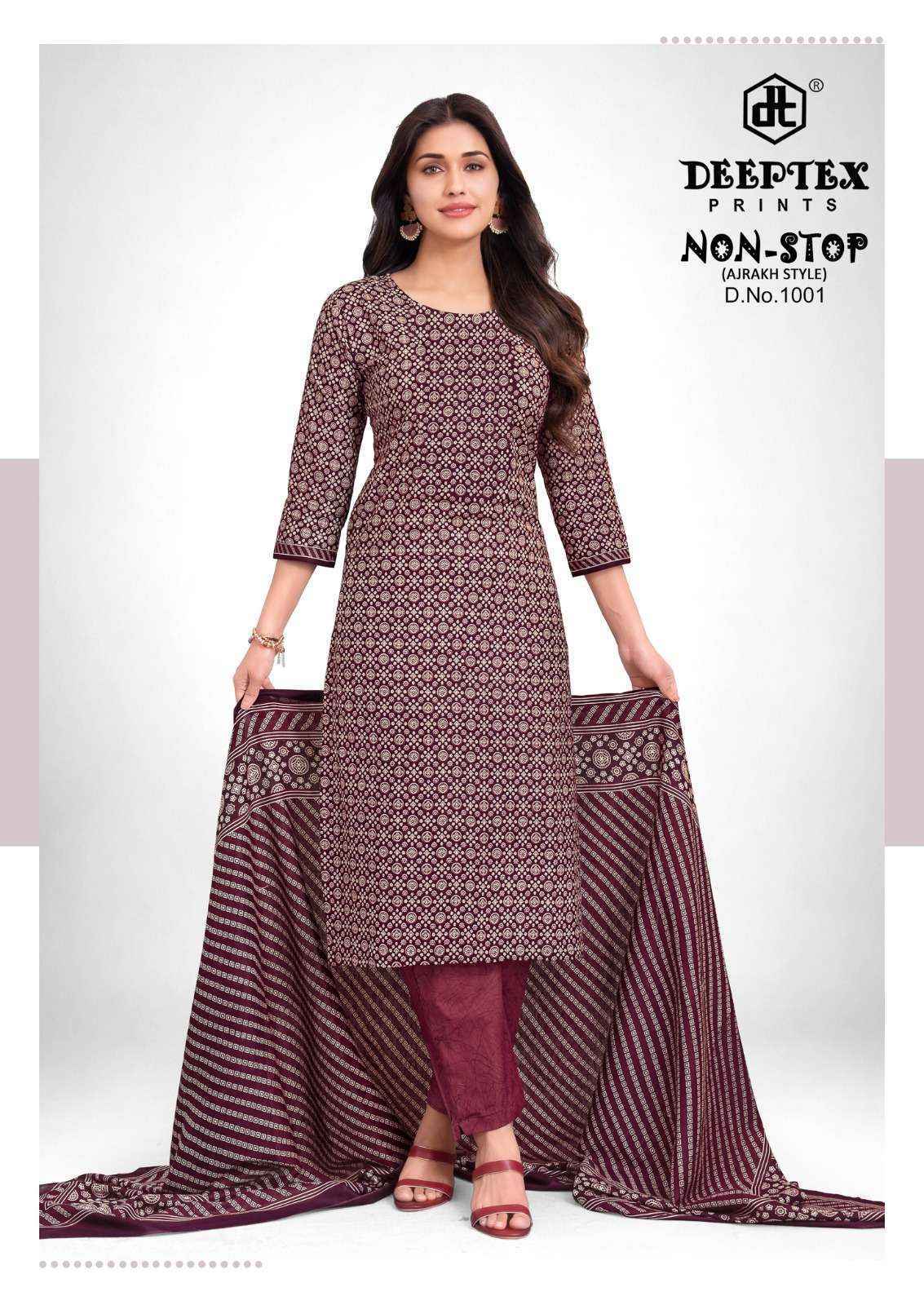 Deeptex Non Stop Vol 1 Wholesale | Surat Wholesale Shop ( 8 pcs Catalogue )