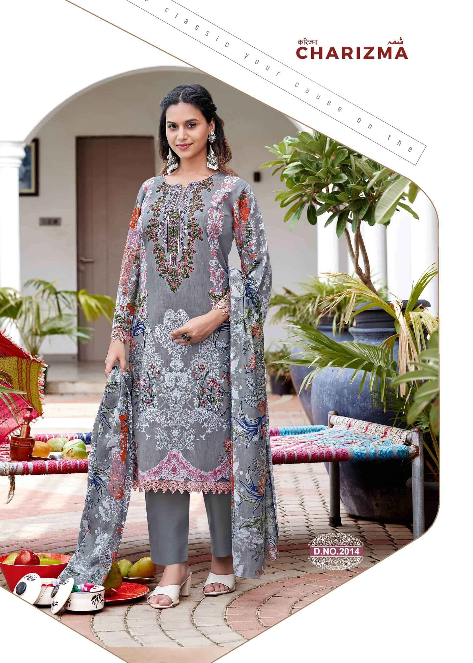 Ganesha Charizma Vol 2 Printed Karachi Cotton Dress Material Exporters