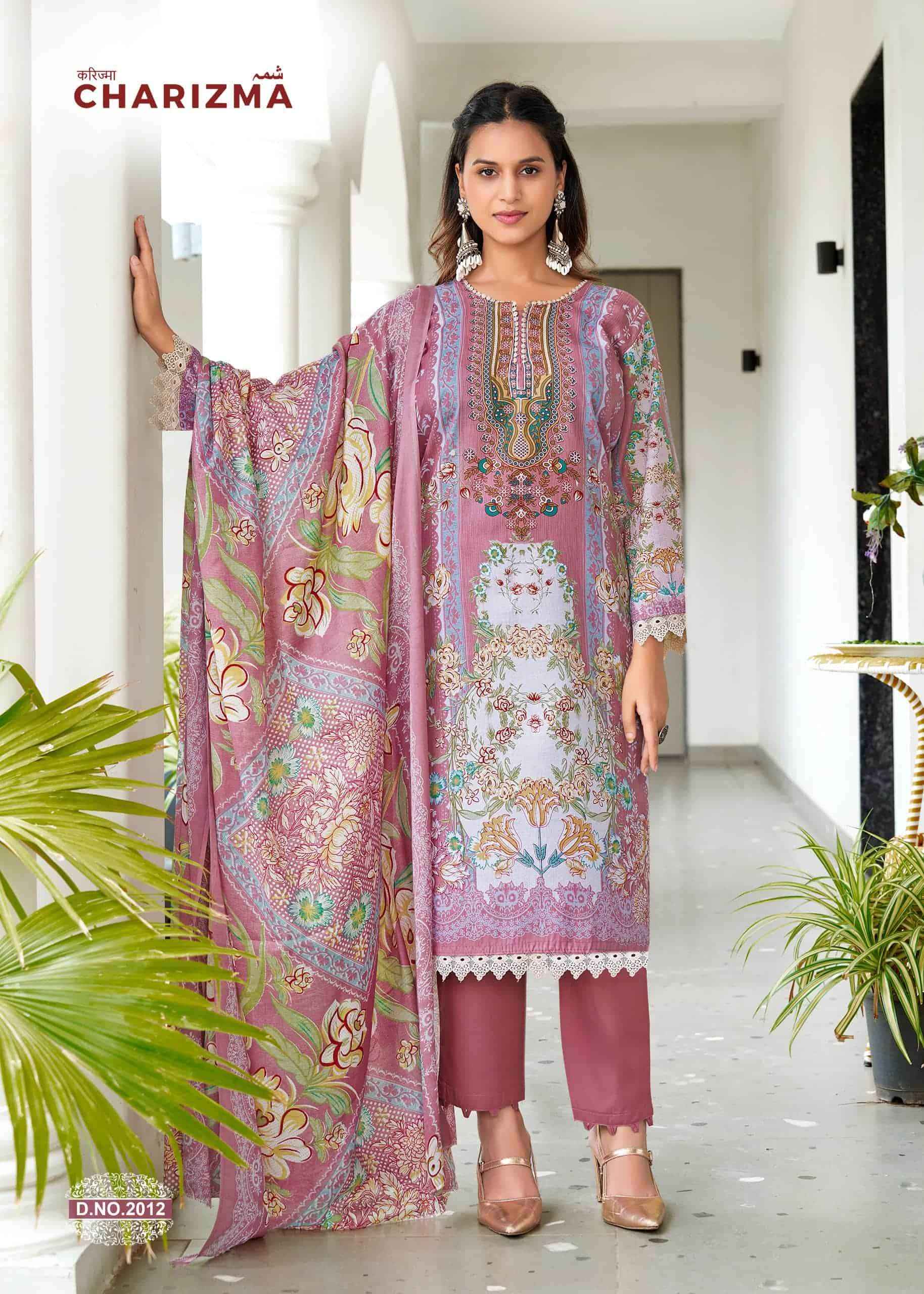 Ganesha Charizma Vol 2 Printed Karachi Cotton Dress Material Exporters