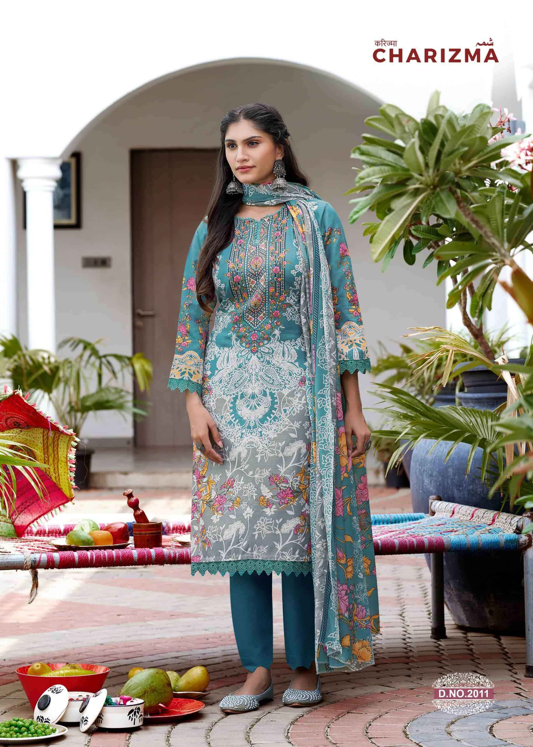 Ganesha Charizma Vol 2 Printed Karachi Cotton Dress Material Exporters