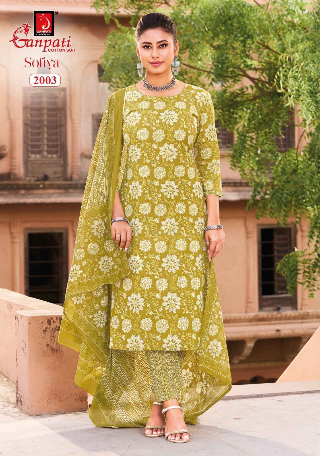 Ganpati Sofiya Vol 2 Readymade Cotton Suit _ Wholesale Factory Rate ( 12 Pcs Catalog )