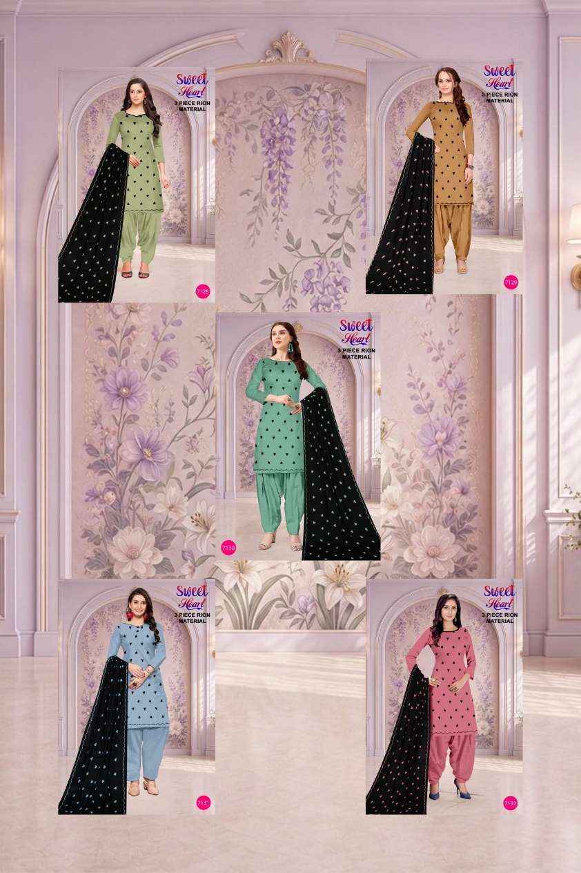House Of Libaas Trending Design Rayon Fancy Ladies Dress Material _ Wholesale Price ( 5 Pcs Catalog )